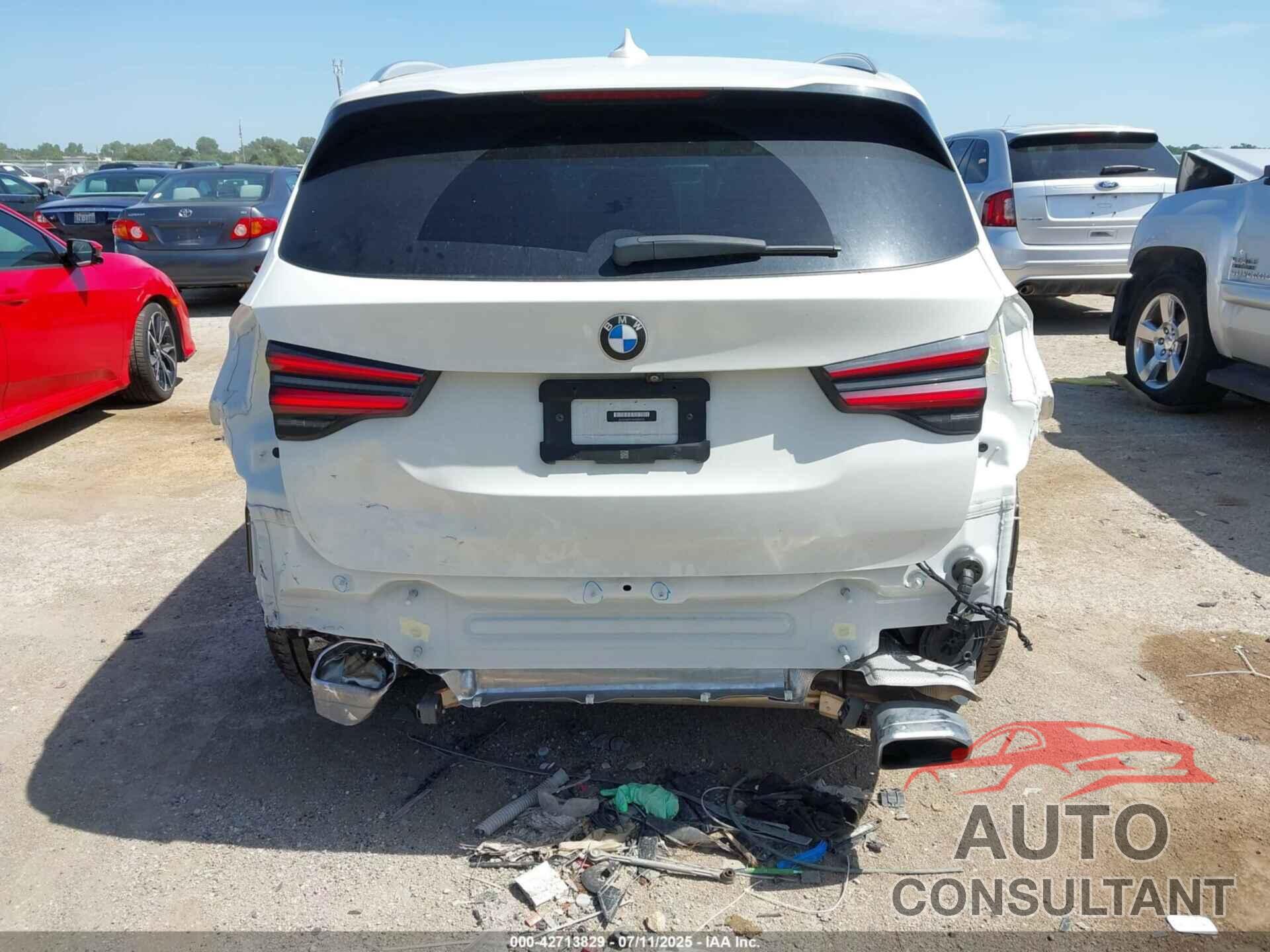 BMW X3 2022 - 5UX43DP03N9J50255