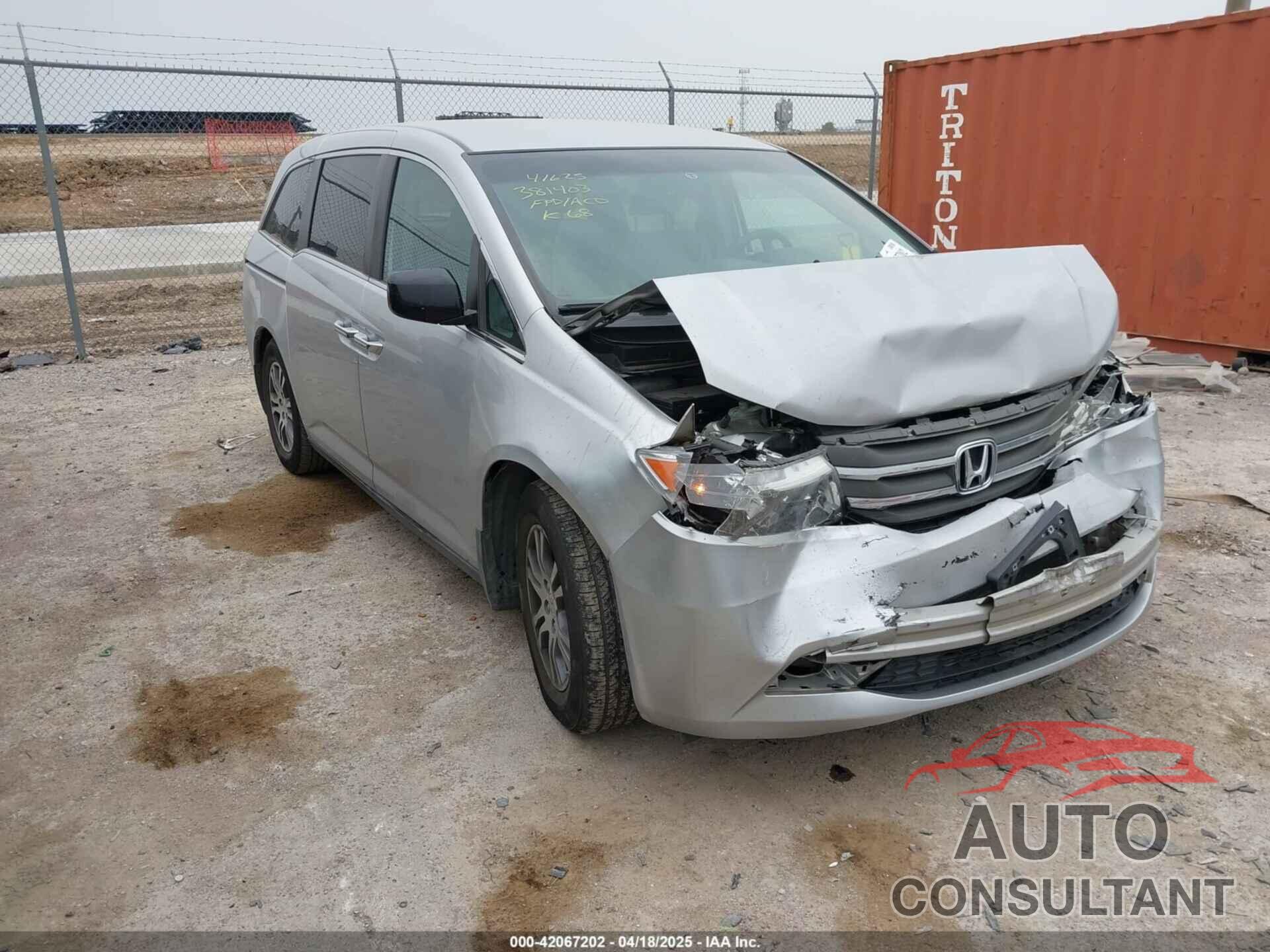 HONDA ODYSSEY 2012 - 5FNRL5H47CB093480