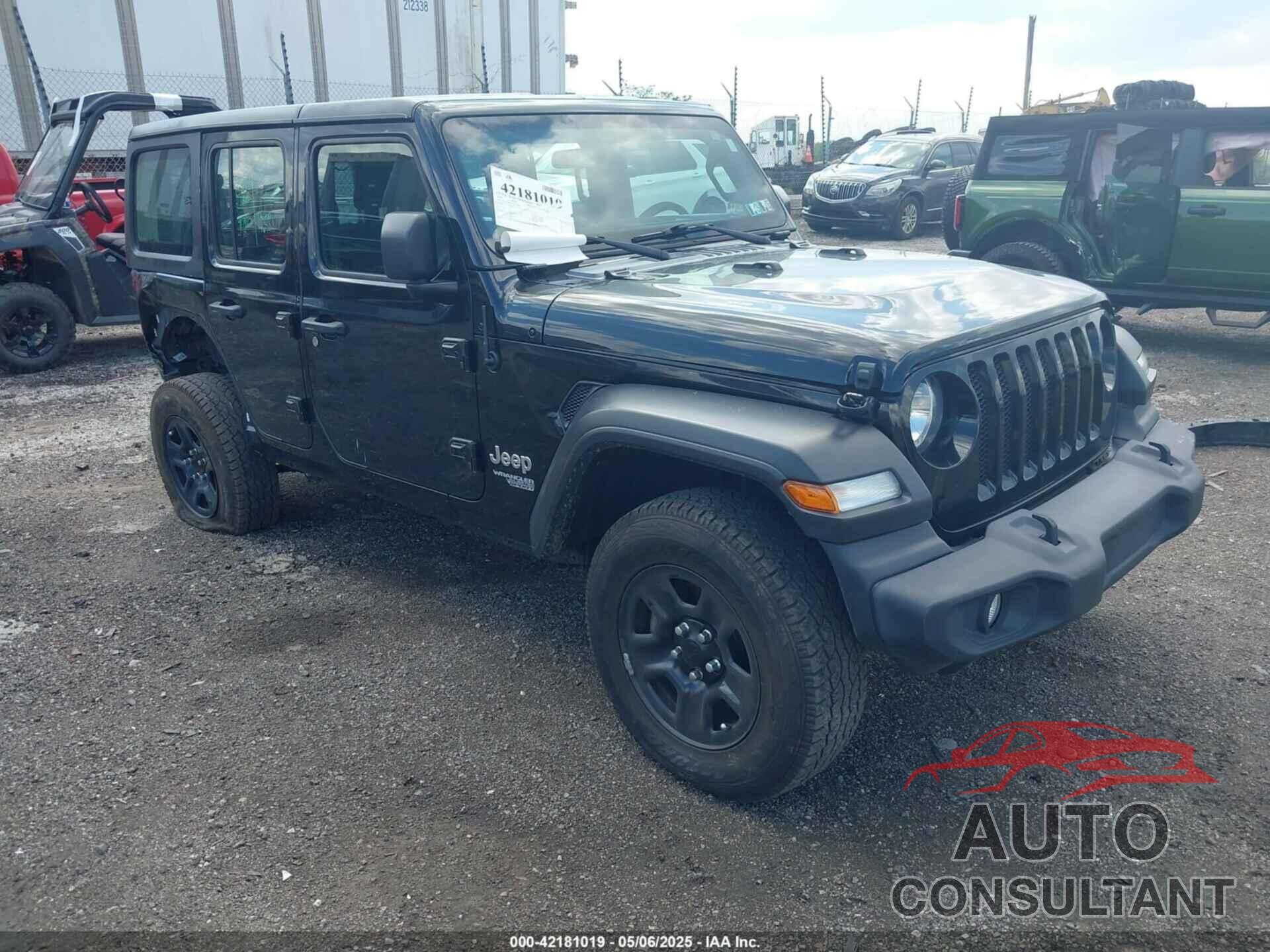 JEEP WRANGLER UNLIMITED 2020 - 1C4HJXDN7LW130390