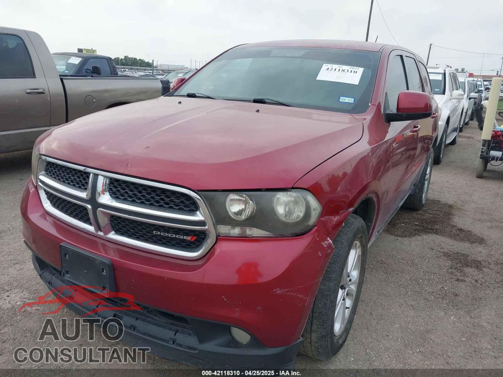DODGE DURANGO 2013 - 1C4RDHAG6DC527342