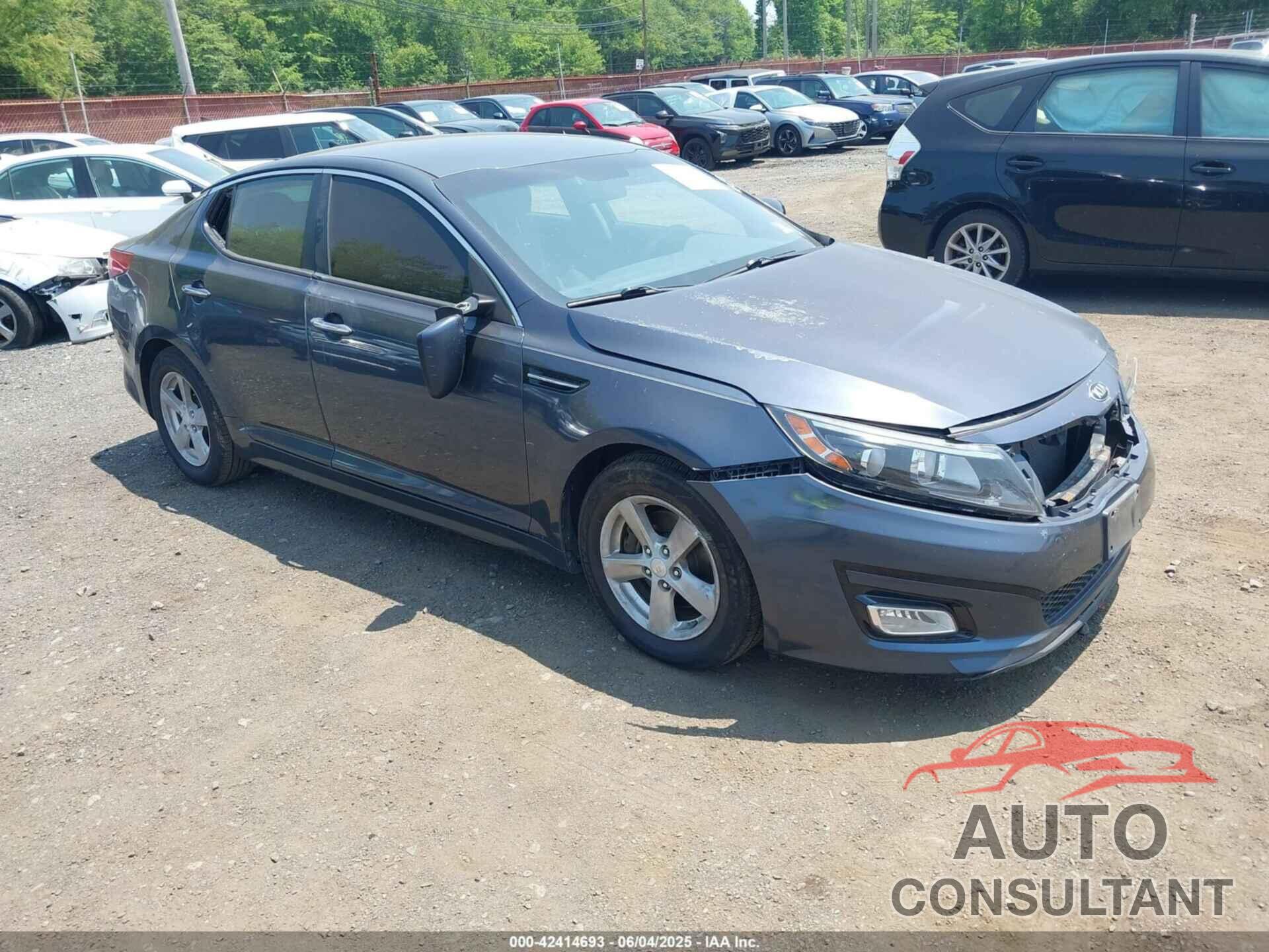 KIA OPTIMA 2015 - KNAGM4A76F5577534