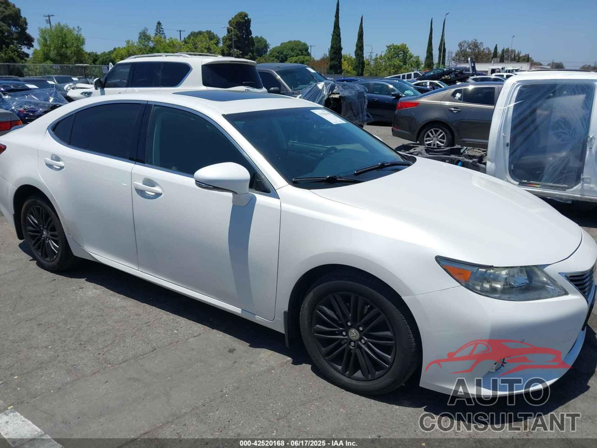 LEXUS ES 350 2013 - JTHBK1GG6D2062992
