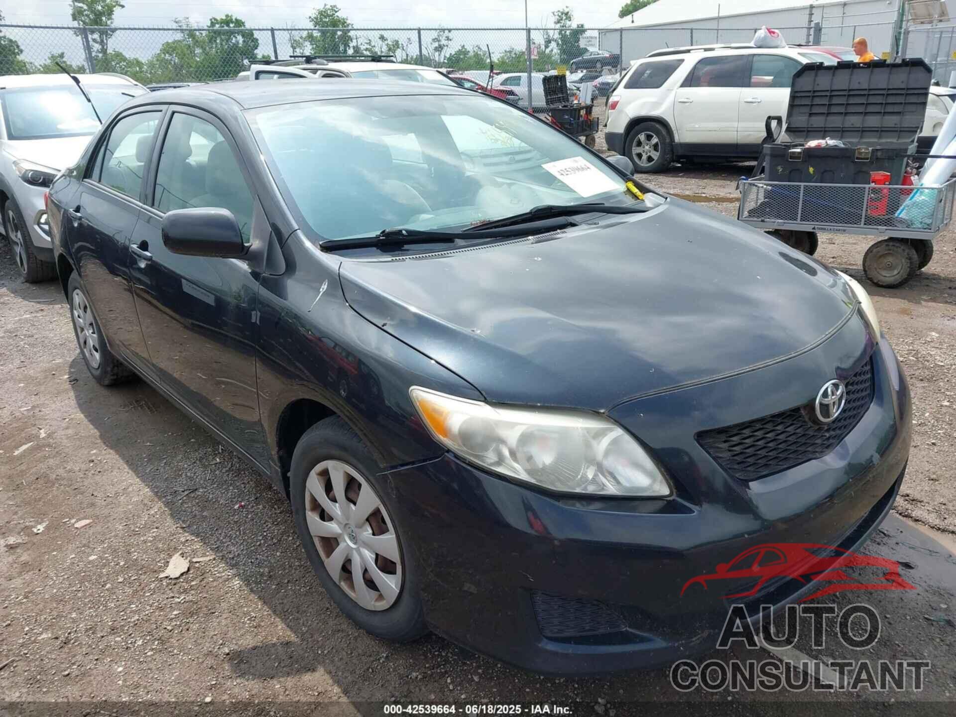 TOYOTA COROLLA 2009 - 2T1BU40E69C147233