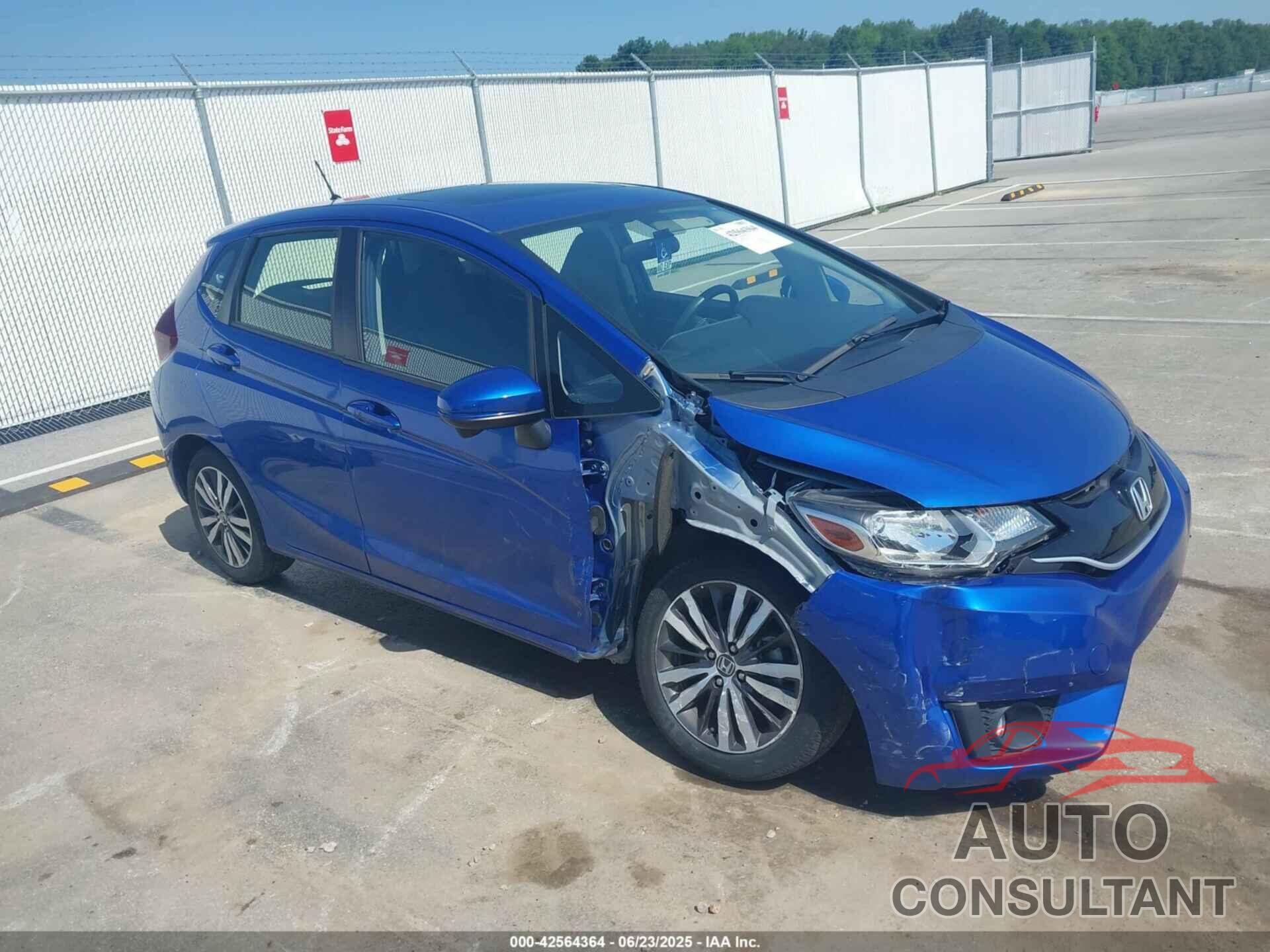 HONDA FIT 2016 - JHMGK5H79GX018133