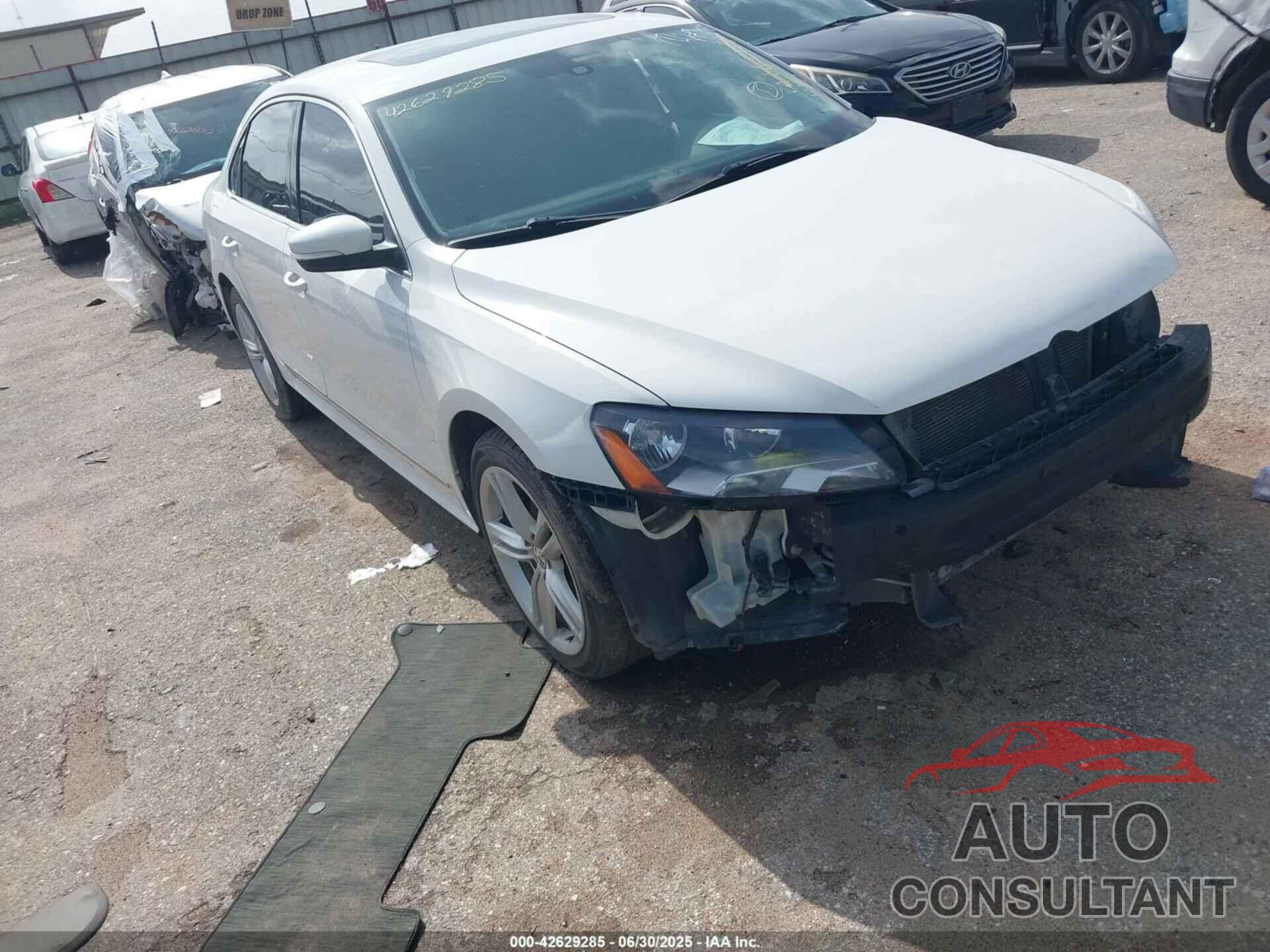 VOLKSWAGEN PASSAT 2014 - 1VWCN7A32EC035738