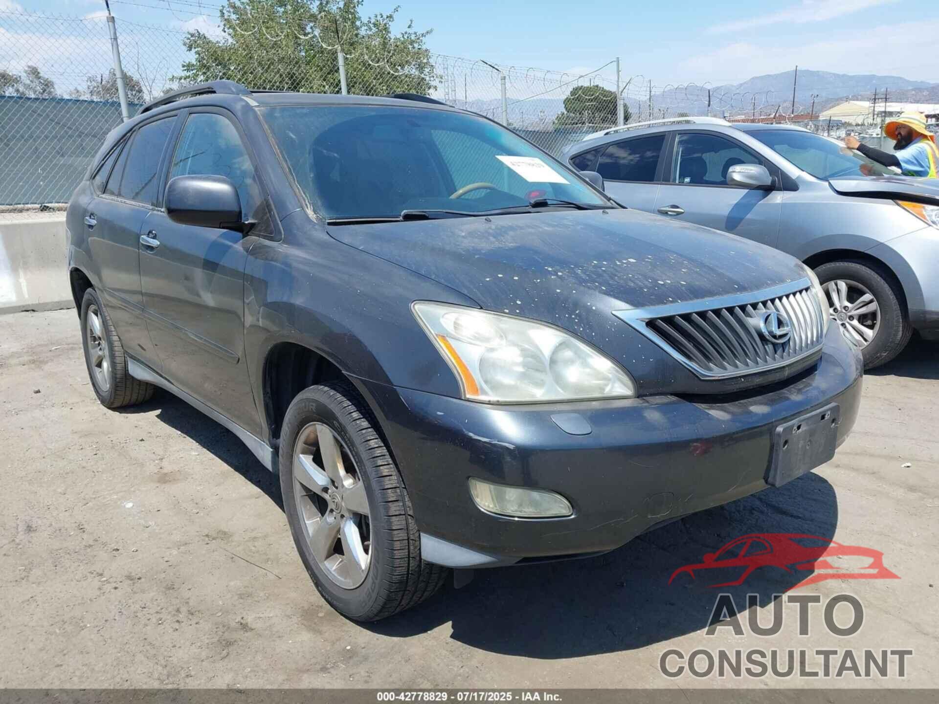 LEXUS RX 350 2009 - 2T2GK31U79C077975