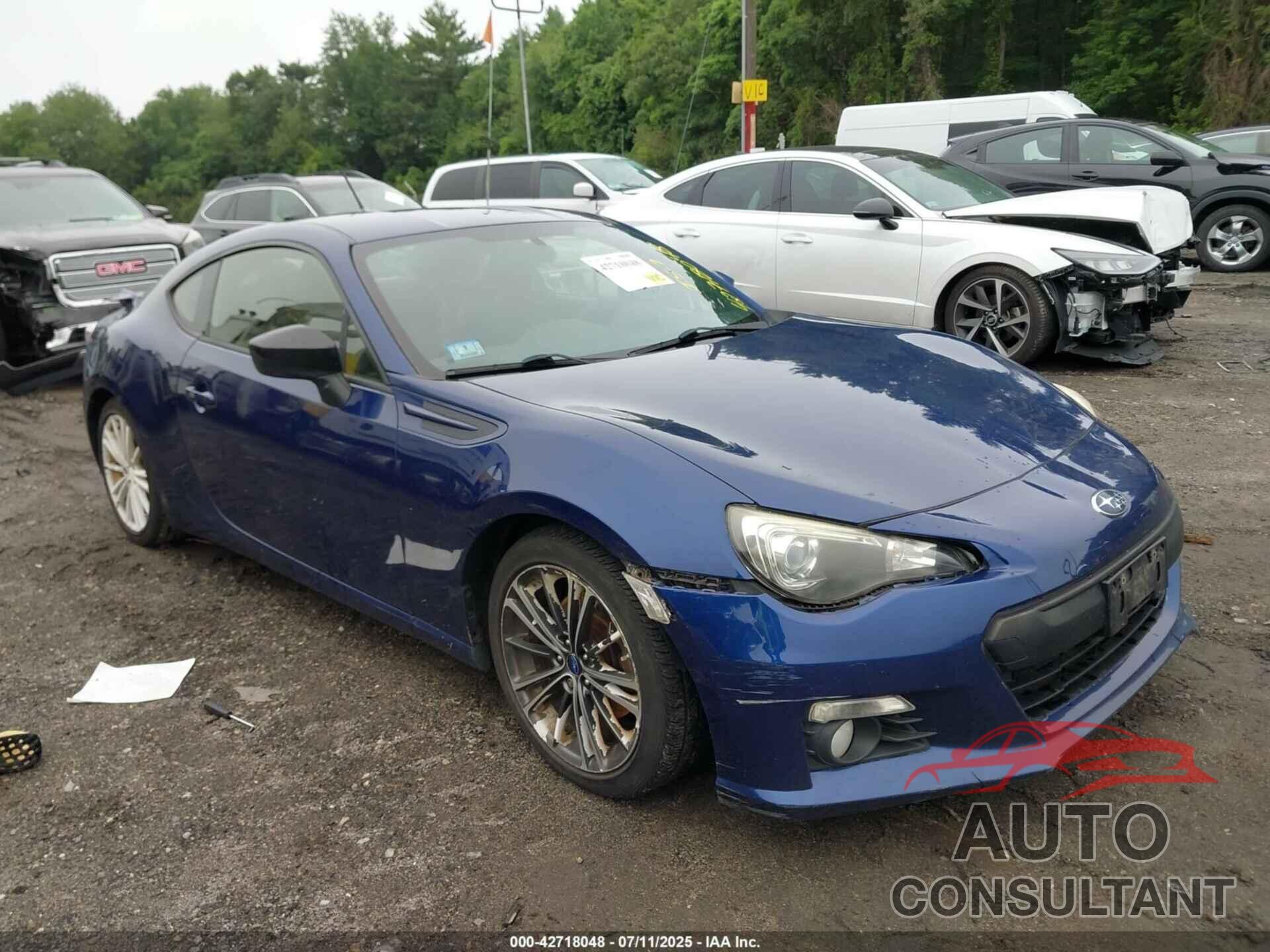 SUBARU BRZ 2013 - JF1ZCAC11D1610827