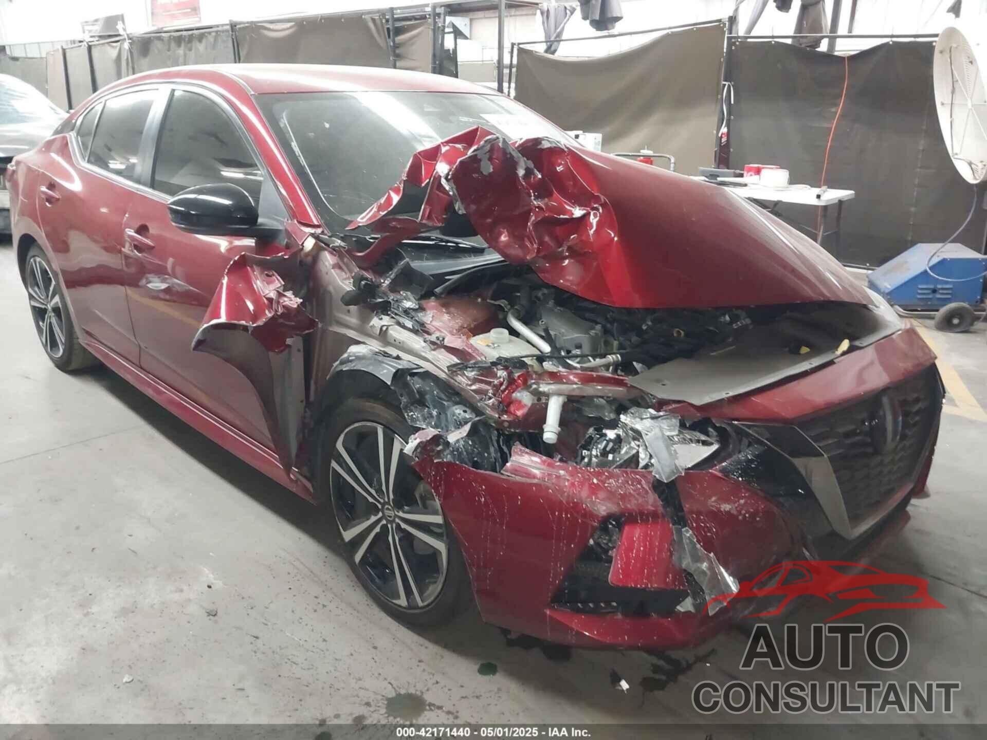 NISSAN SENTRA 2022 - 3N1AB8DV8NY255627