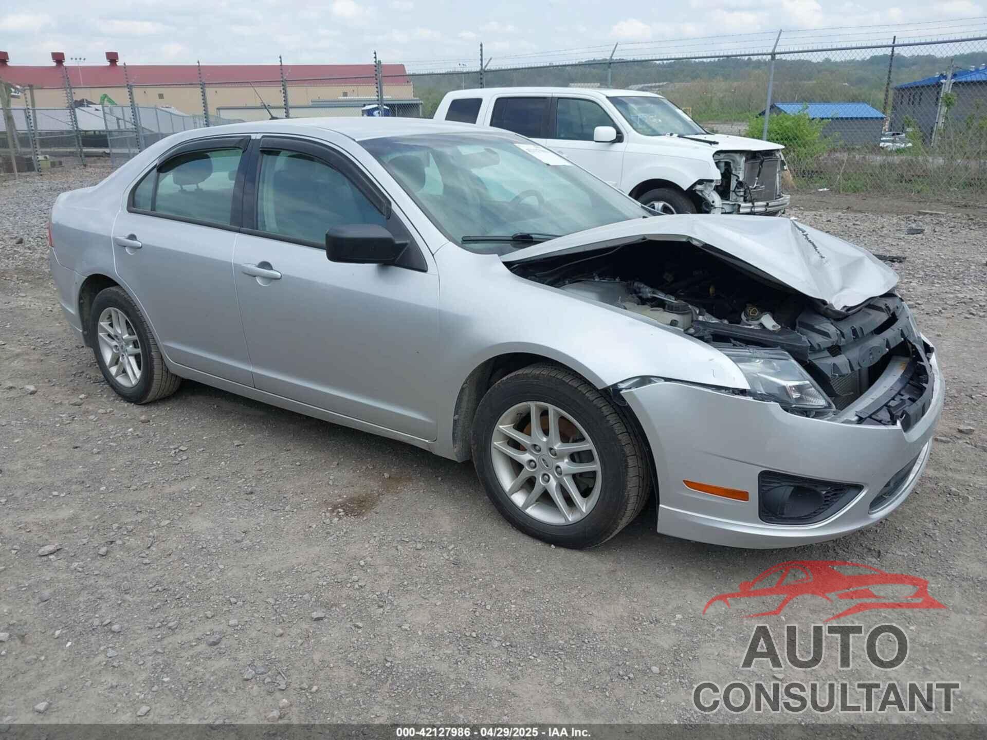 FORD FUSION 2012 - 3FAHP0GA3CR127140