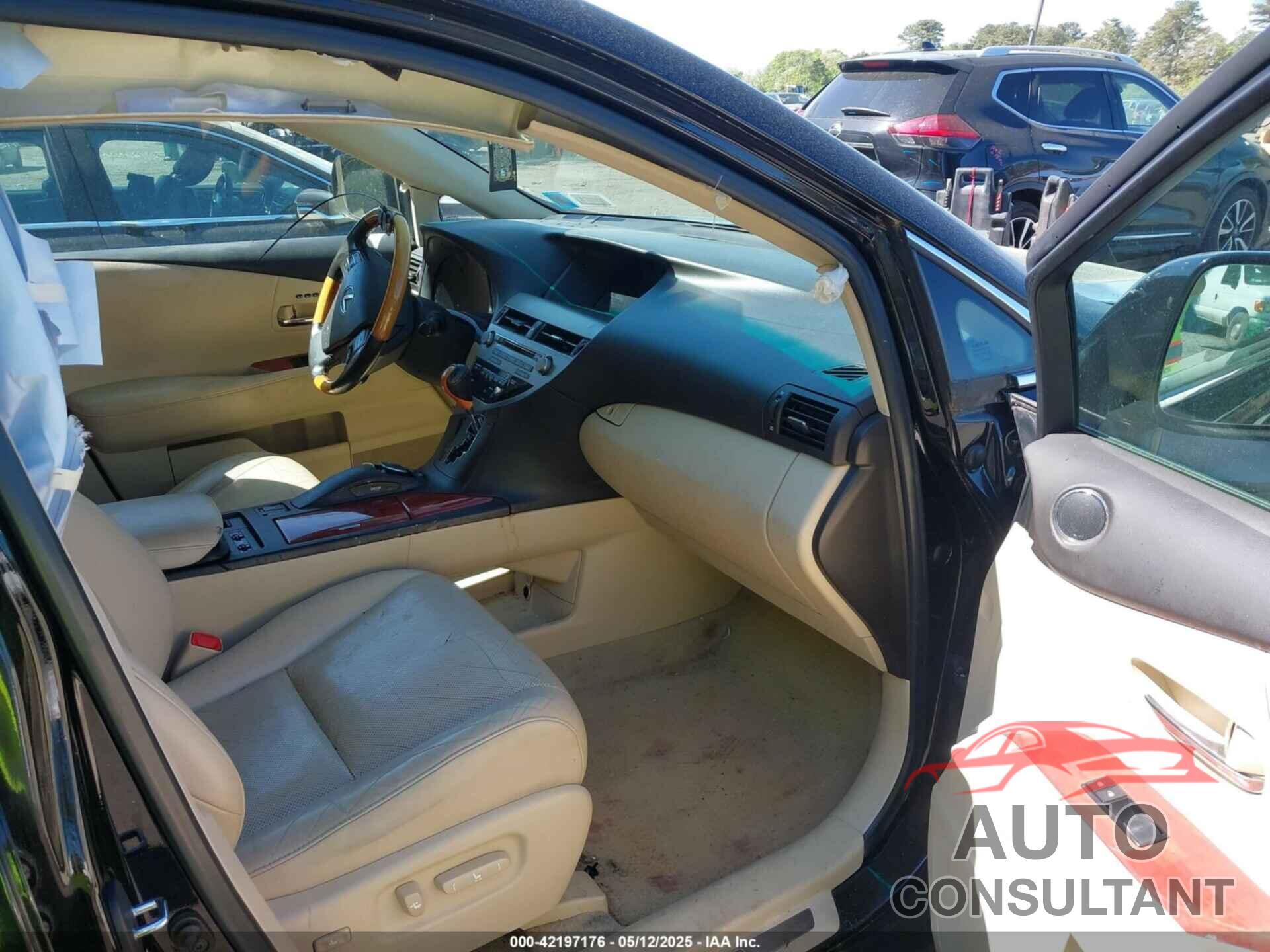 LEXUS RX 350 2012 - 2T2BK1BAXCC149004