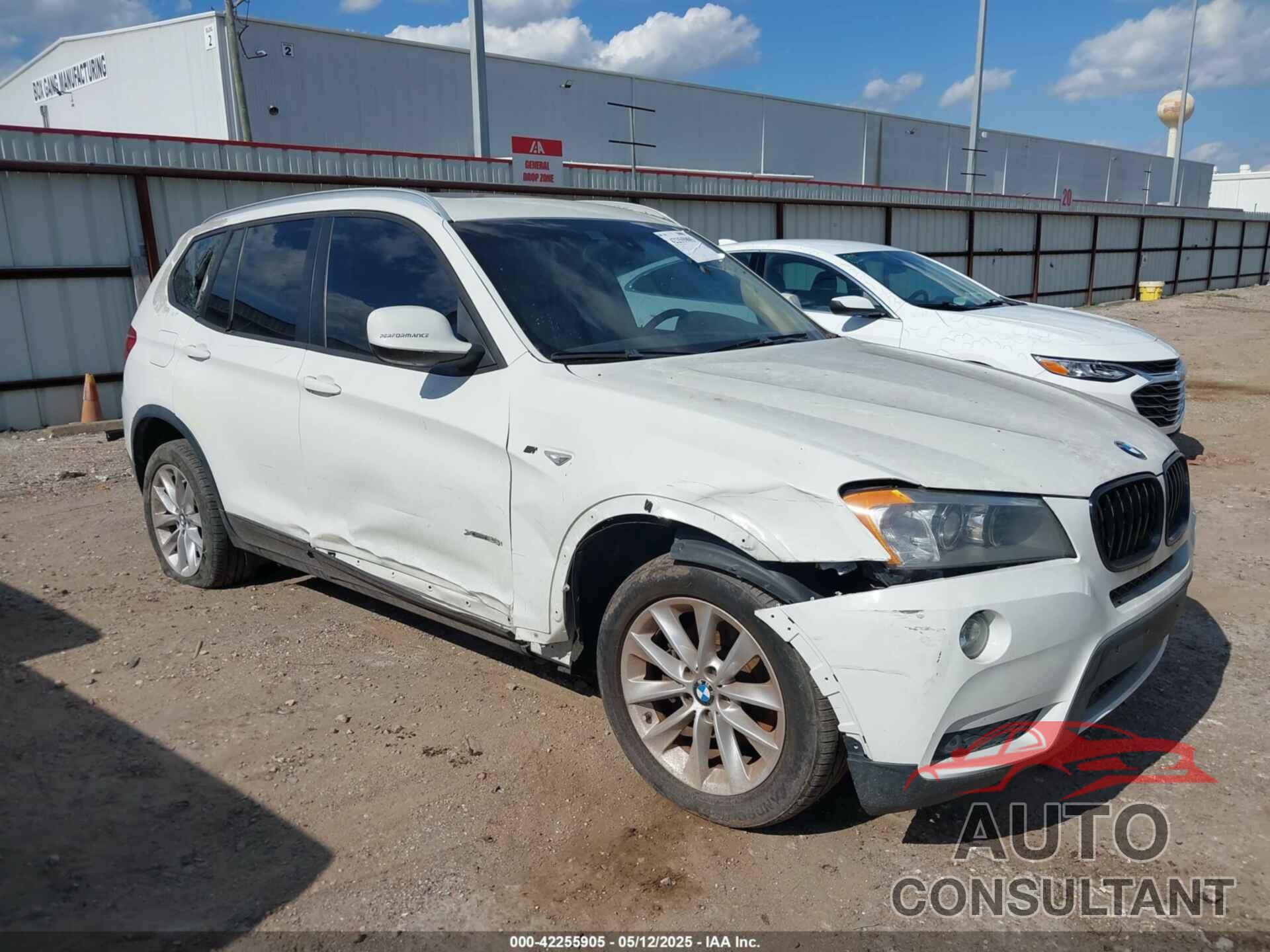 BMW X3 2013 - 5UXWX9C51D0D06312