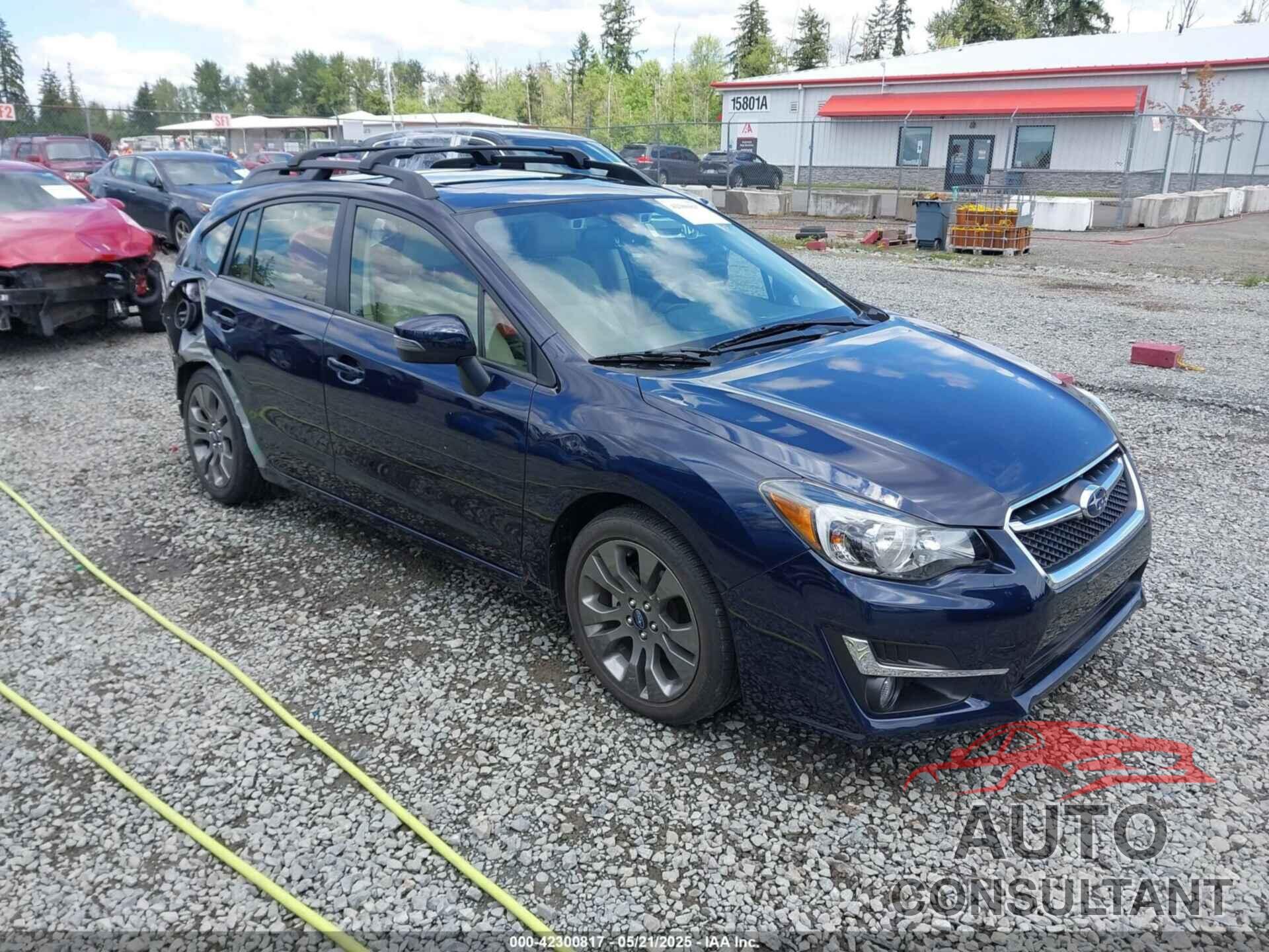 SUBARU IMPREZA 2016 - JF1GPAY63GH266817