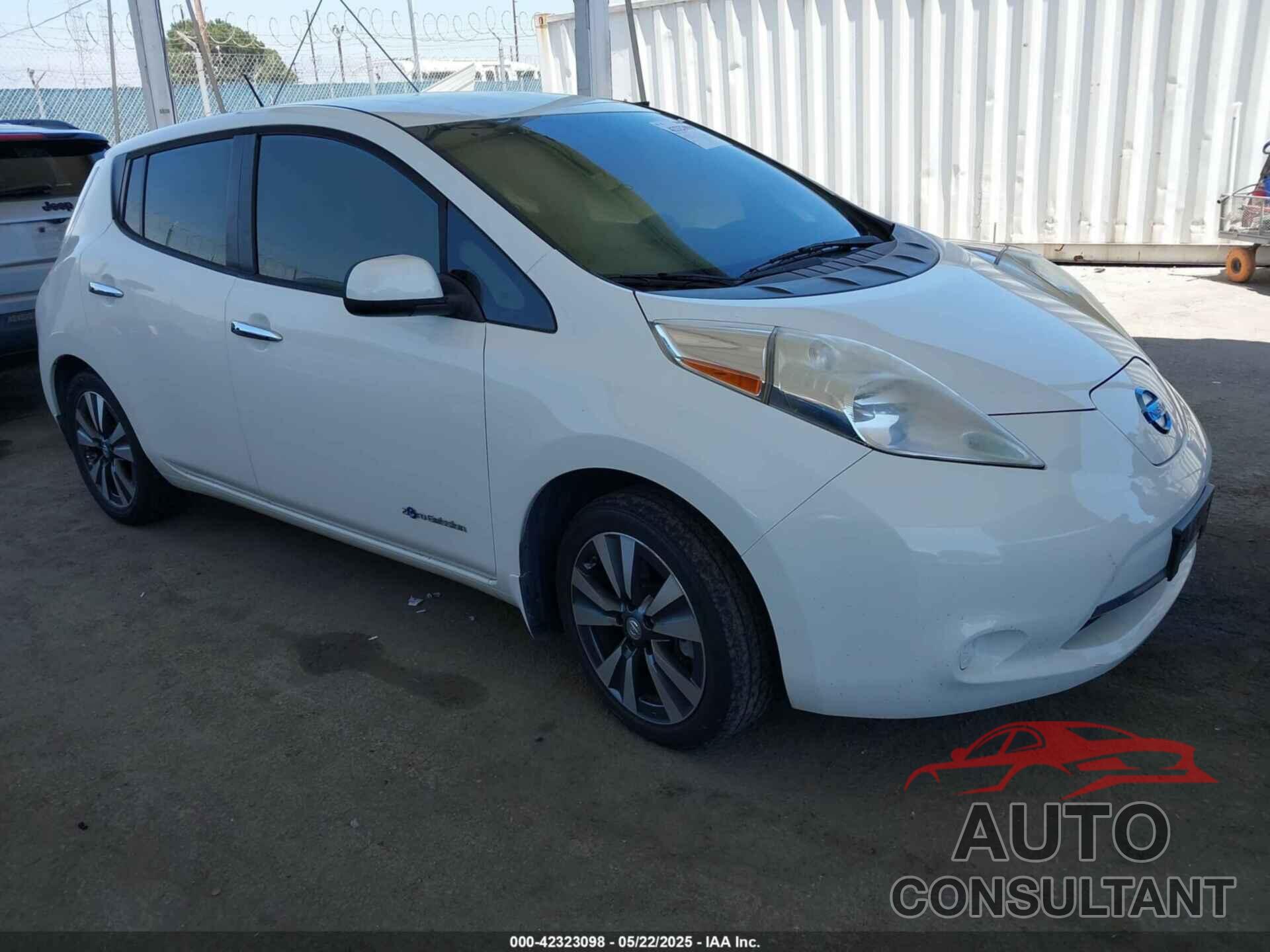 NISSAN LEAF 2016 - 1N4BZ0CPXGC300327