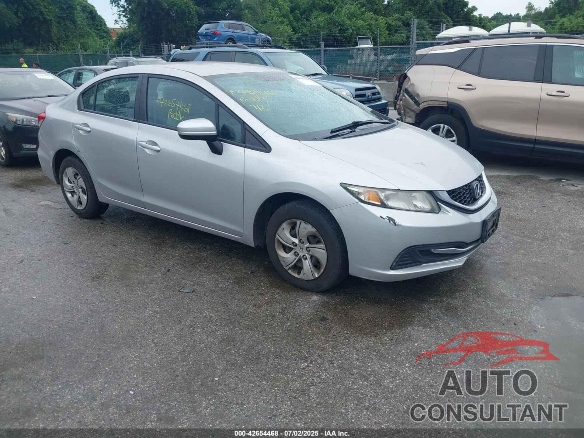 HONDA CIVIC 2014 - 19XFB2F51EE201438