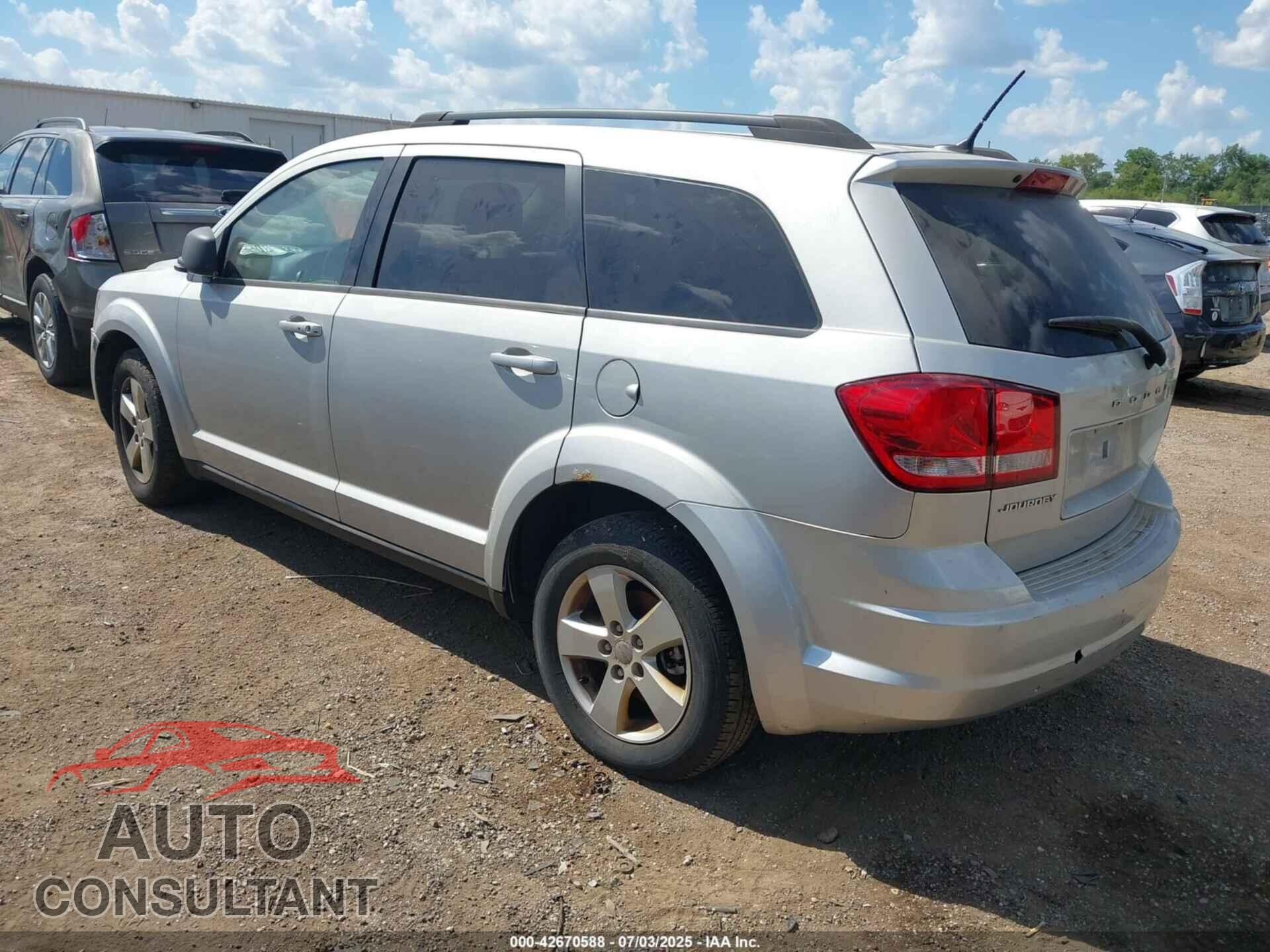 DODGE JOURNEY 2012 - 3C4PDCAB9CT204727