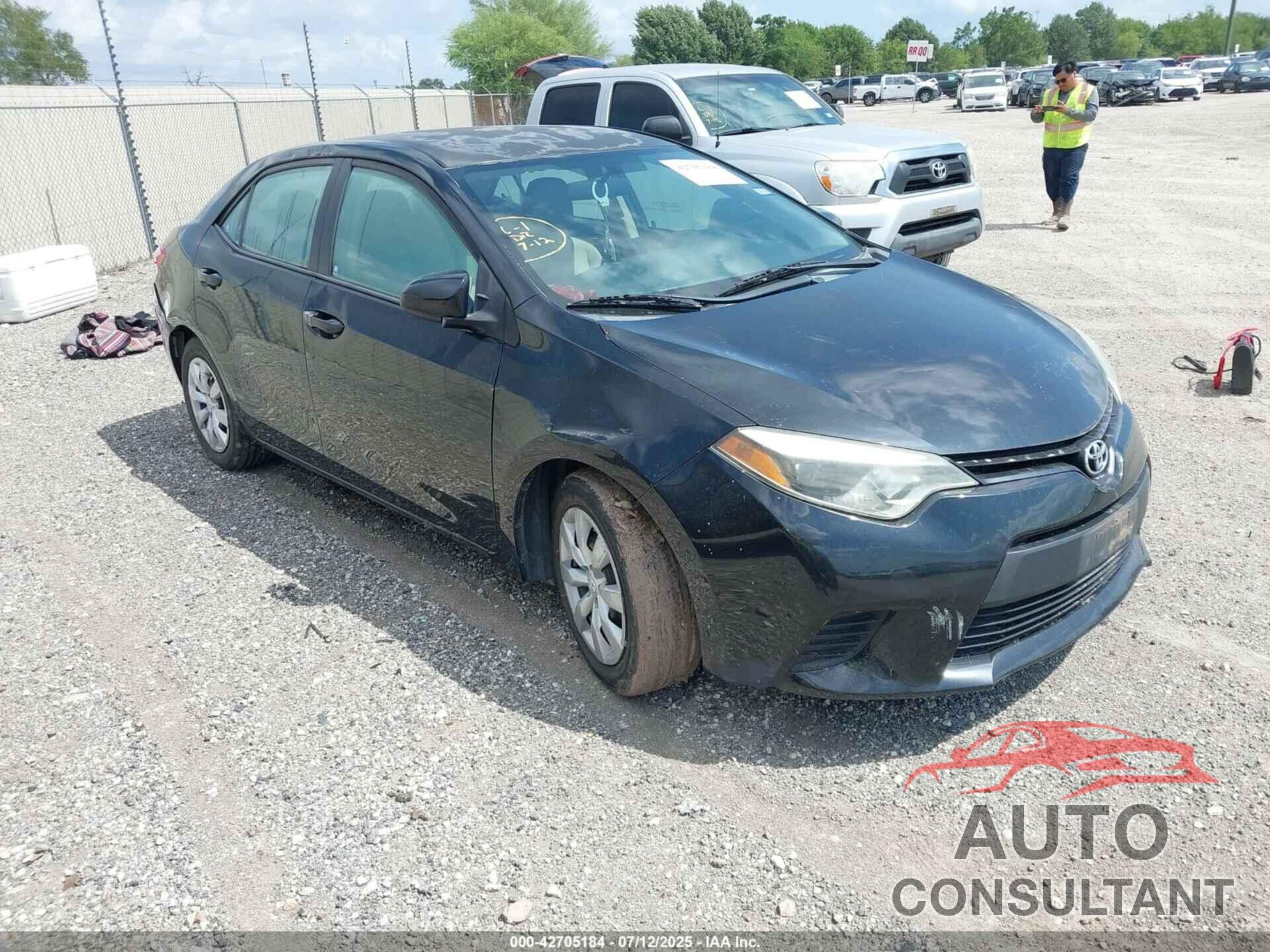 TOYOTA COROLLA 2014 - 5YFBURHE0EP145781