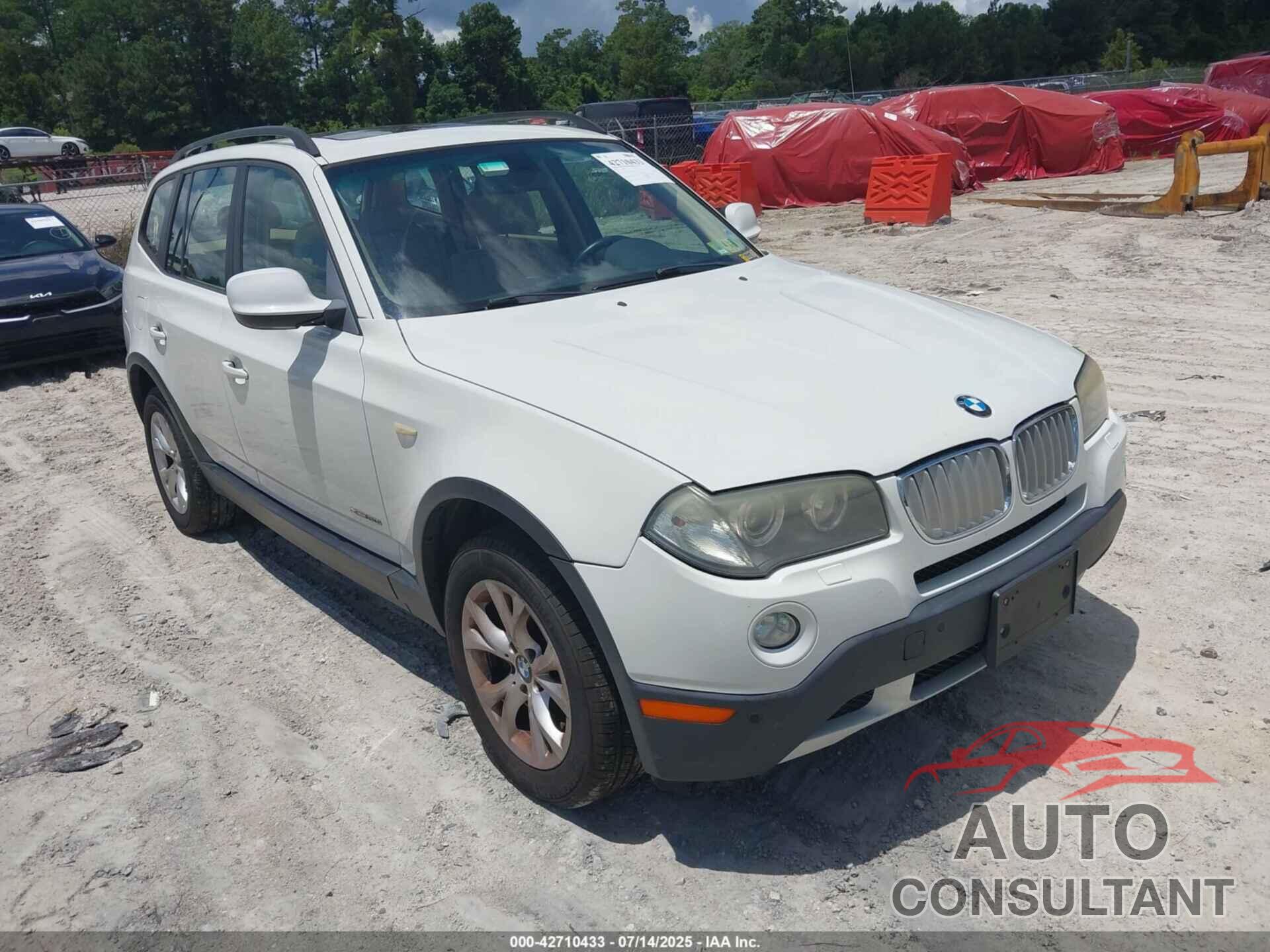 BMW X3 2010 - WBXPC9C46AWJ32111