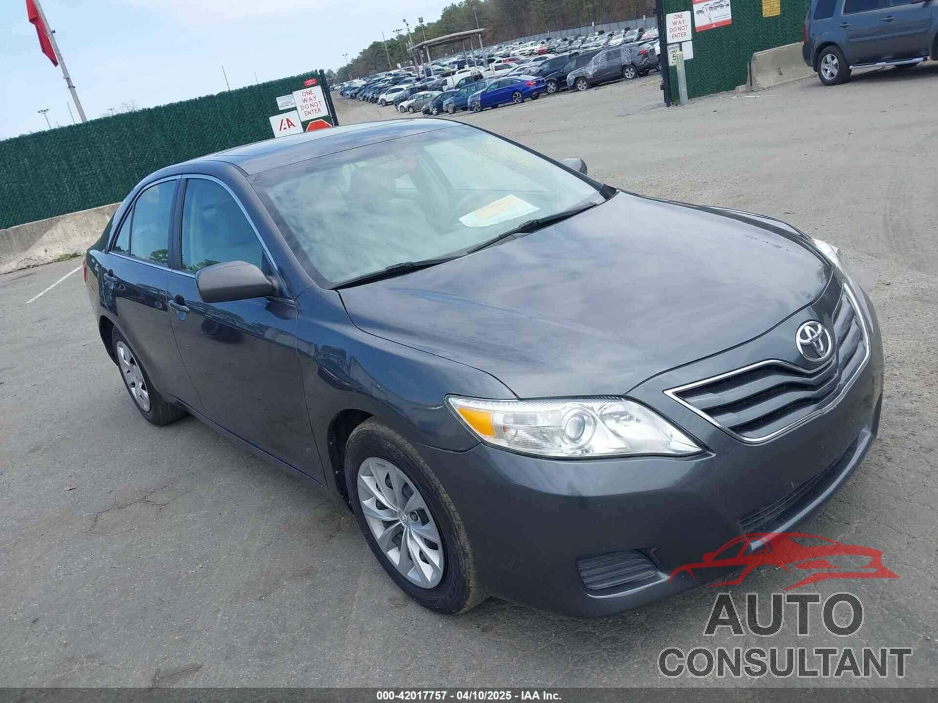 TOYOTA CAMRY 2010 - 4T4BF3EKXAR027091