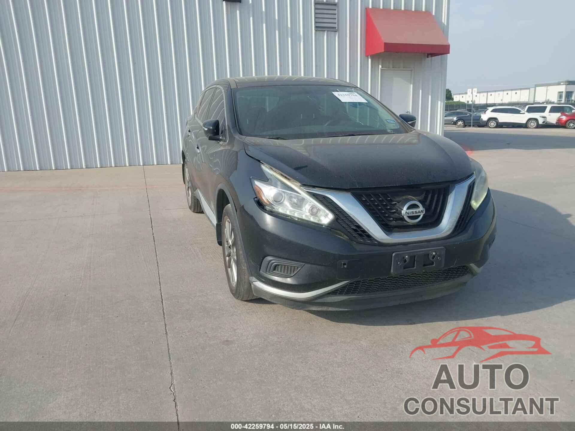 NISSAN MURANO 2015 - 5N1AZ2MG5FN262861