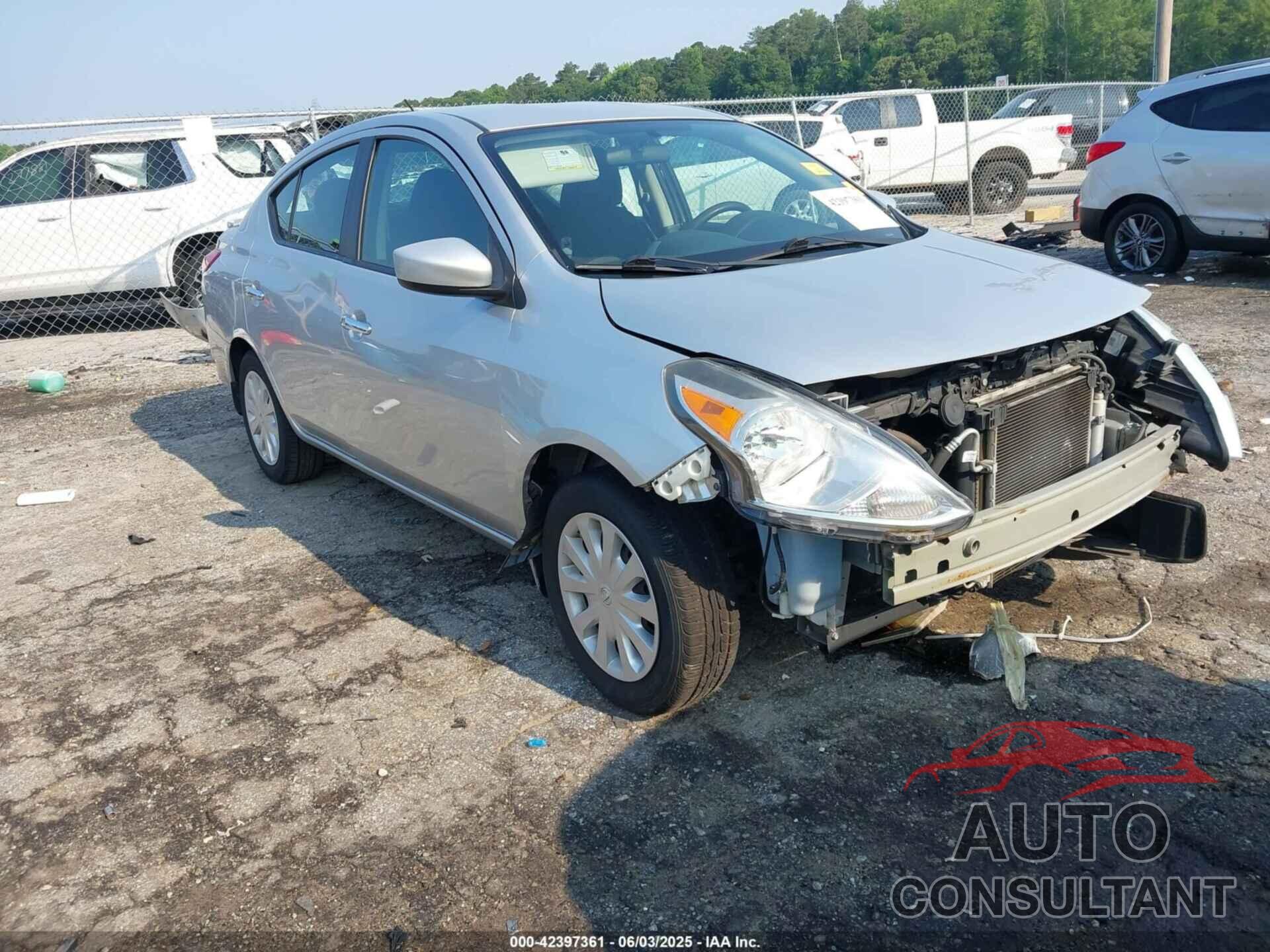 NISSAN VERSA 2016 - 3N1CN7AP0GL846230