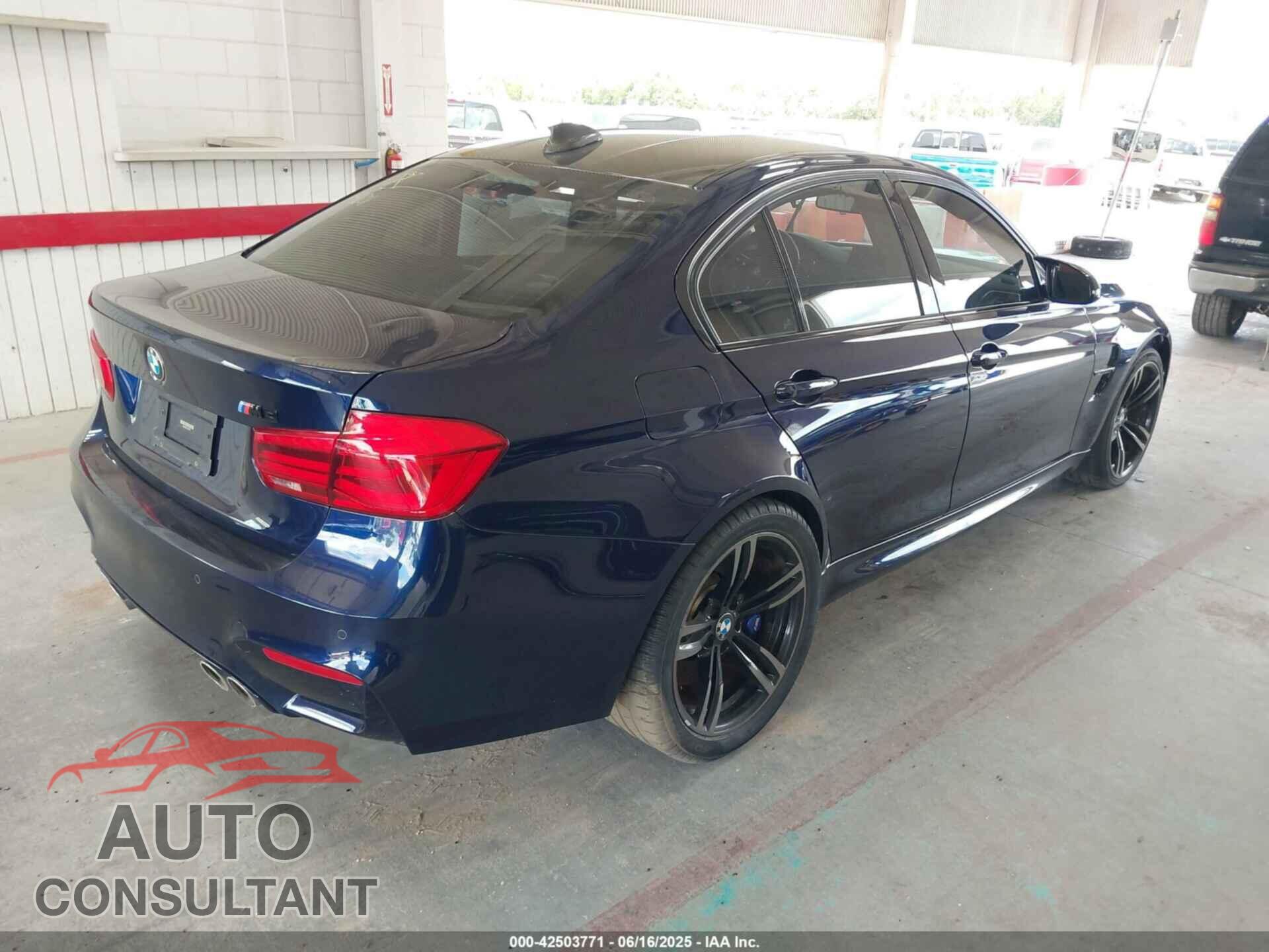 BMW M3 2018 - WBS8M9C55J5J79801
