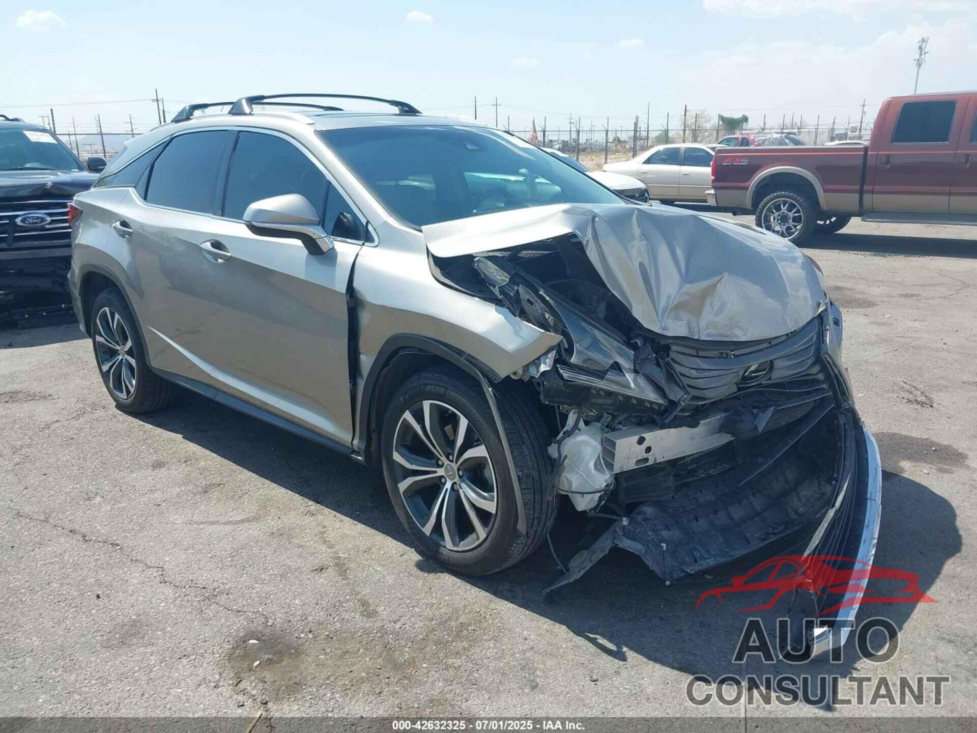 LEXUS RX 350 2017 - 2T2BZMCA1HC054172