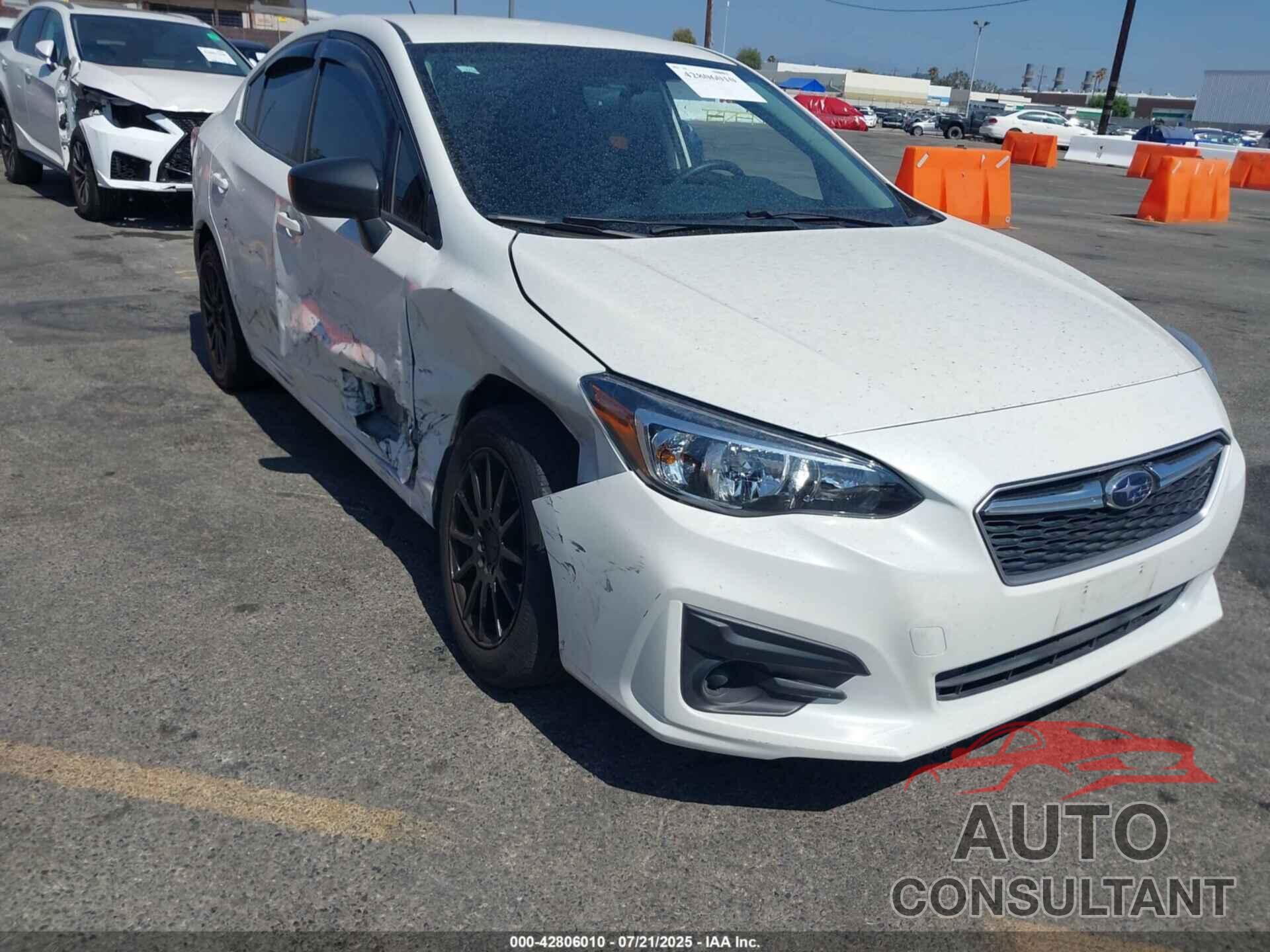 SUBARU IMPREZA 2018 - 4S3GKAA66J1617755