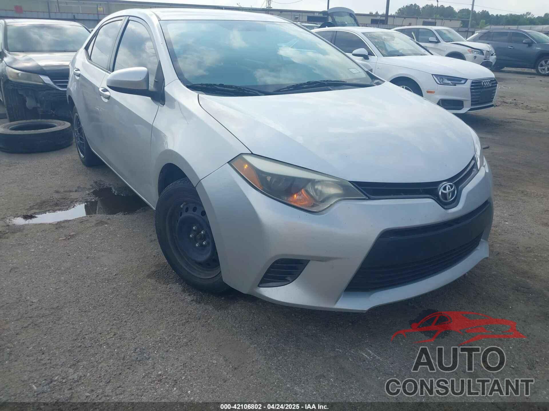 TOYOTA COROLLA 2016 - 5YFBURHE8GP529651