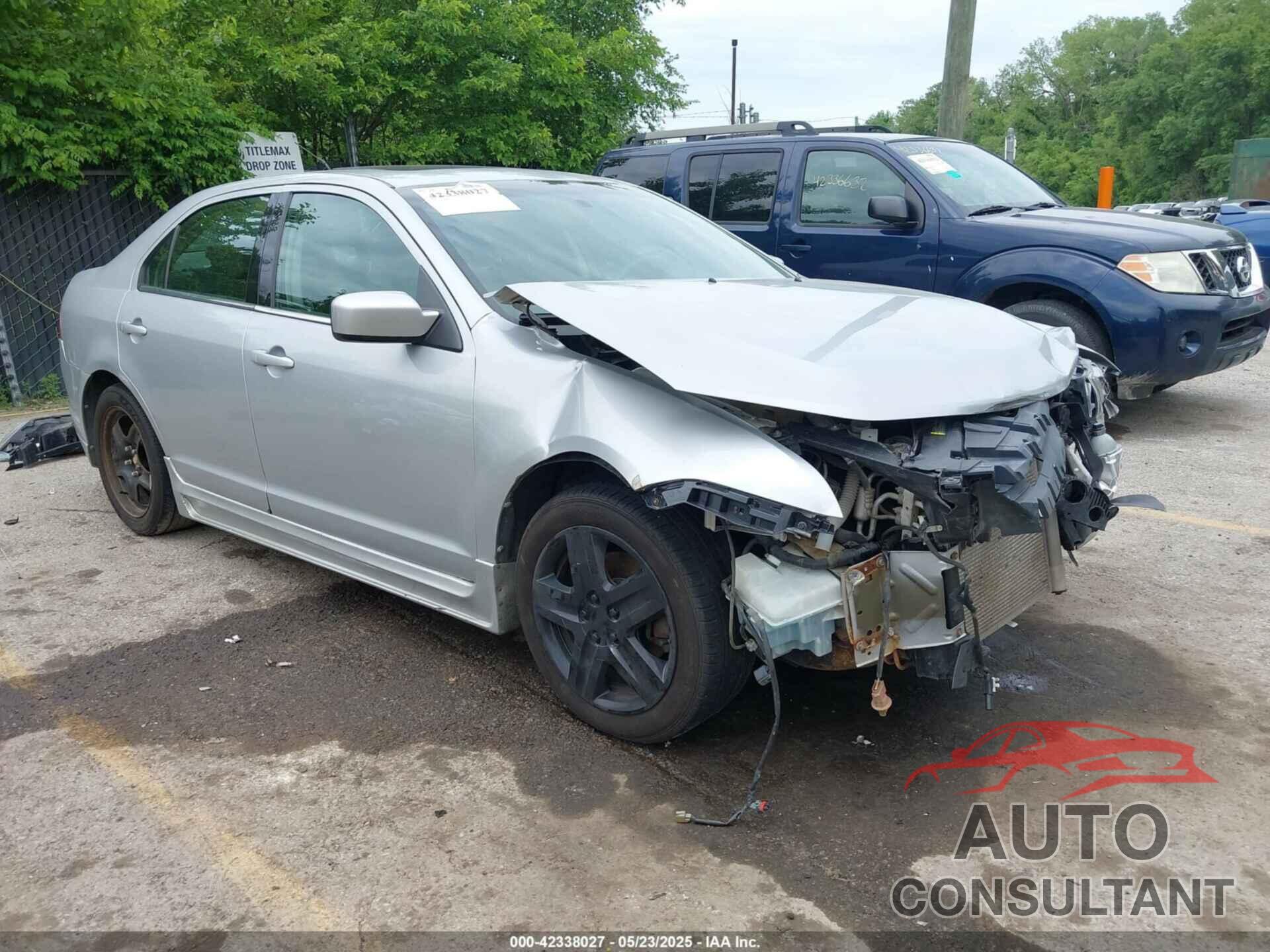 FORD FUSION 2010 - 3FAHP0HAXAR159787