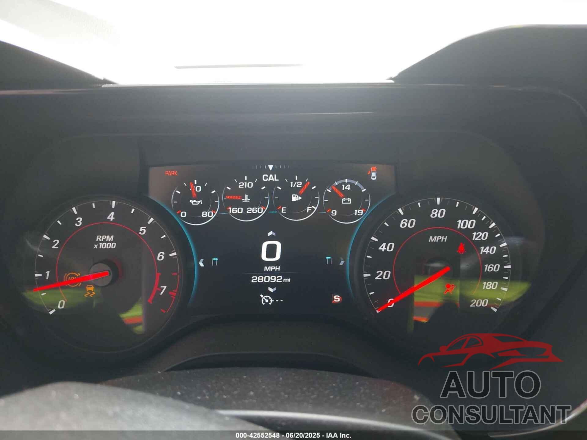 CHEVROLET CAMARO 2017 - 1G1FE1R77H0119878
