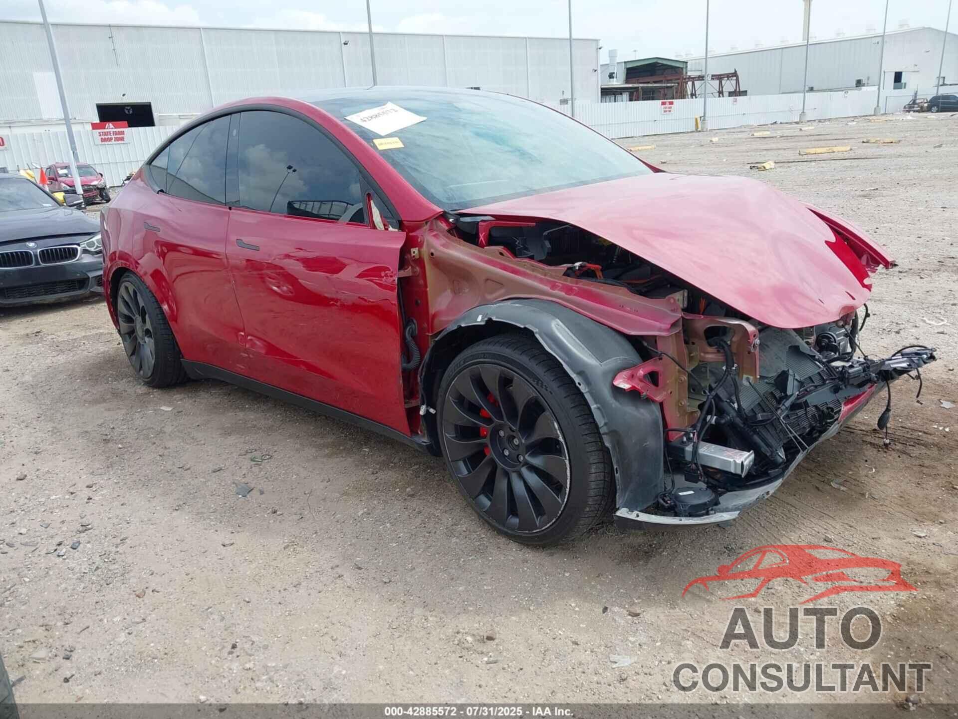 TESLA MODEL Y 2022 - 7SAYGDEF5NF381343