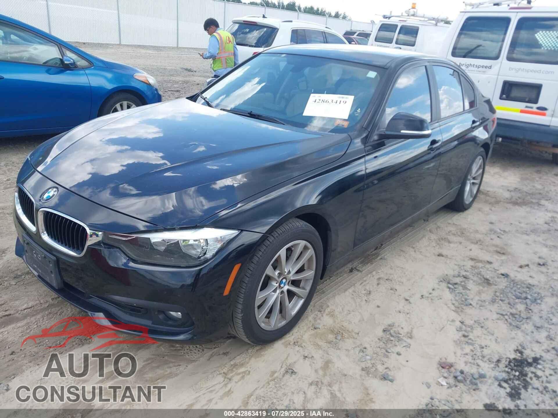 BMW 320I 2016 - WBA8E1G54GNU11973