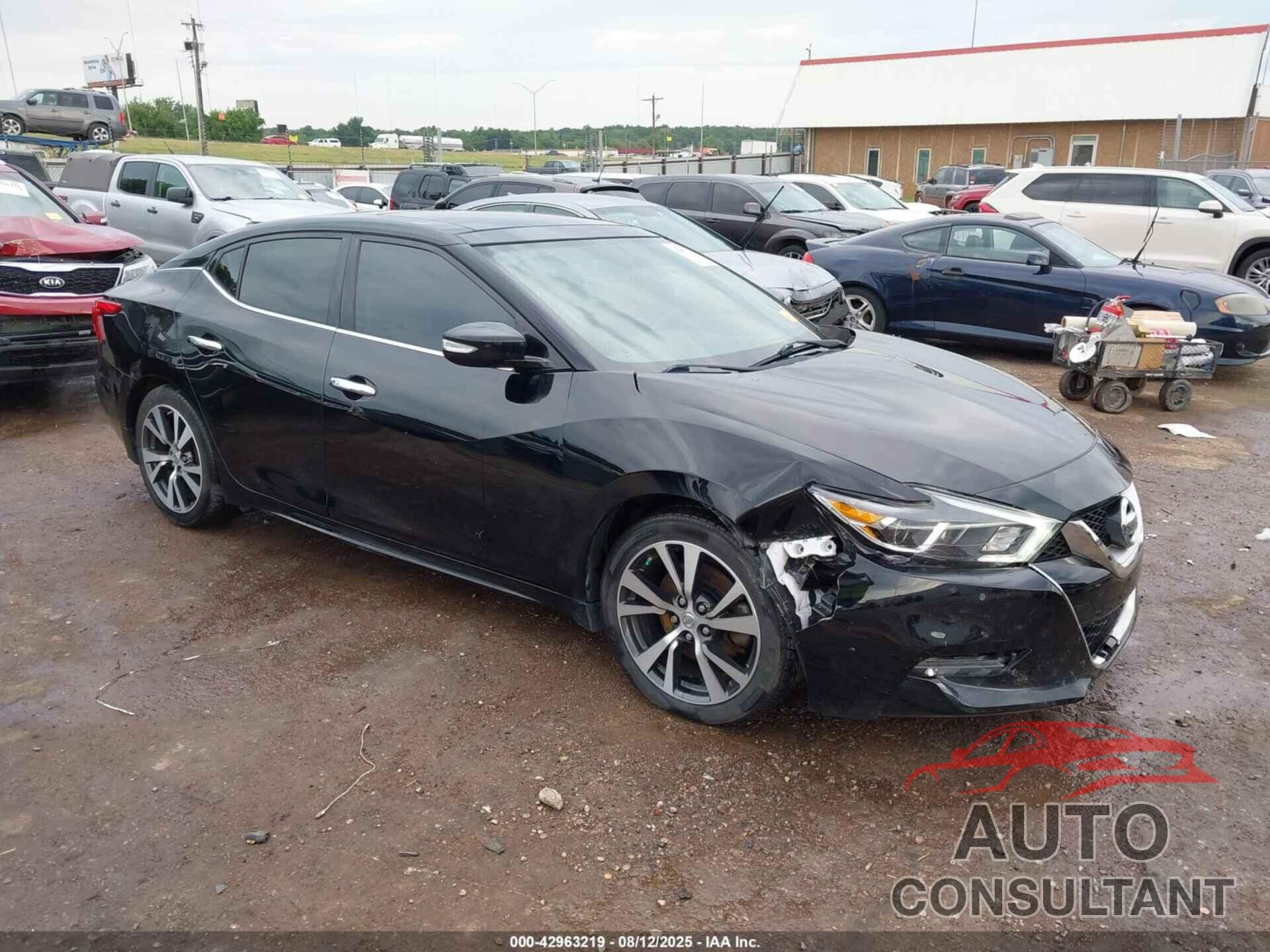 NISSAN MAXIMA 2017 - 1N4AA6APXHC363762