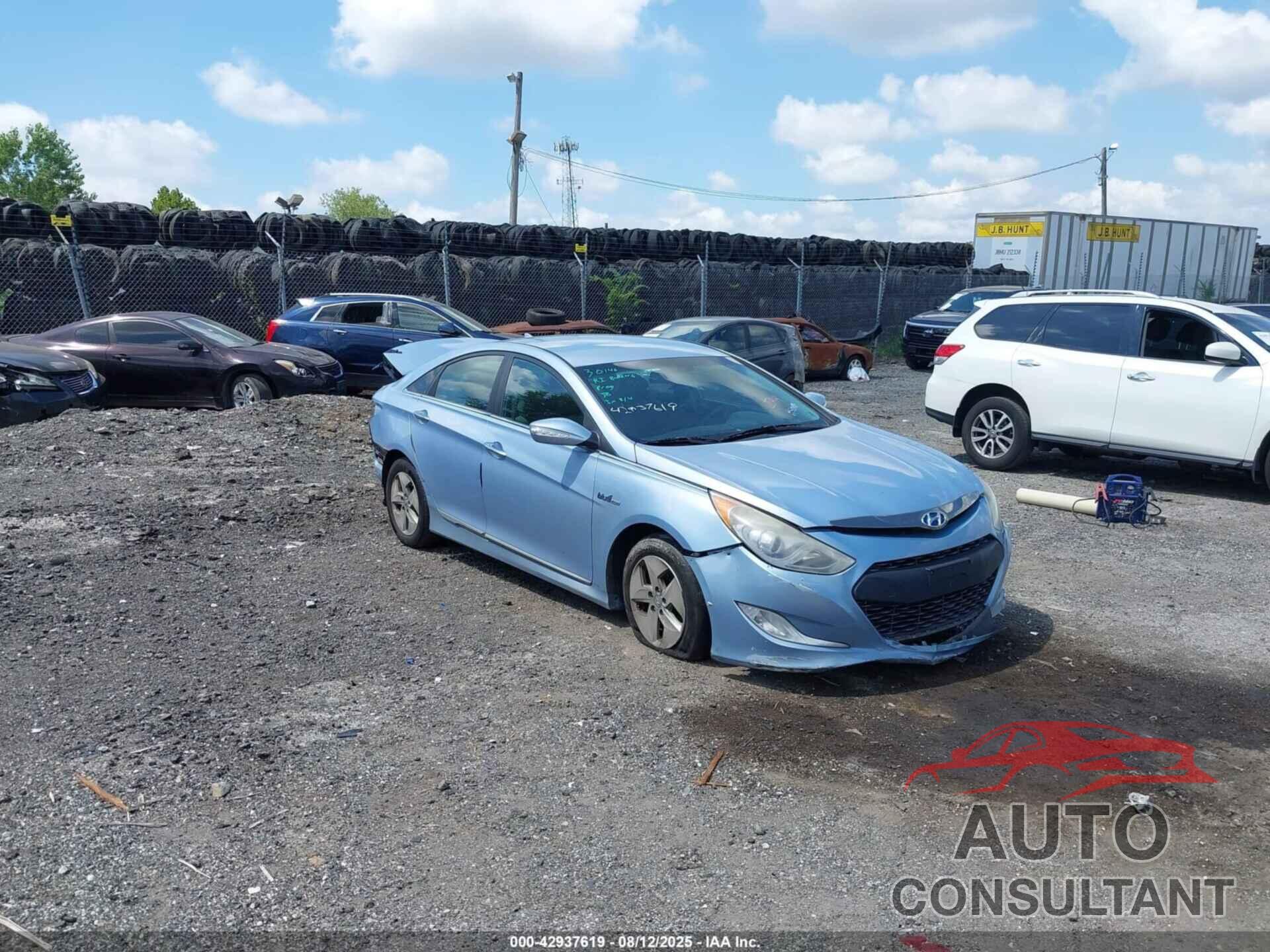 HYUNDAI SONATA HYBRID 2012 - KMHEC4A4XCA034043