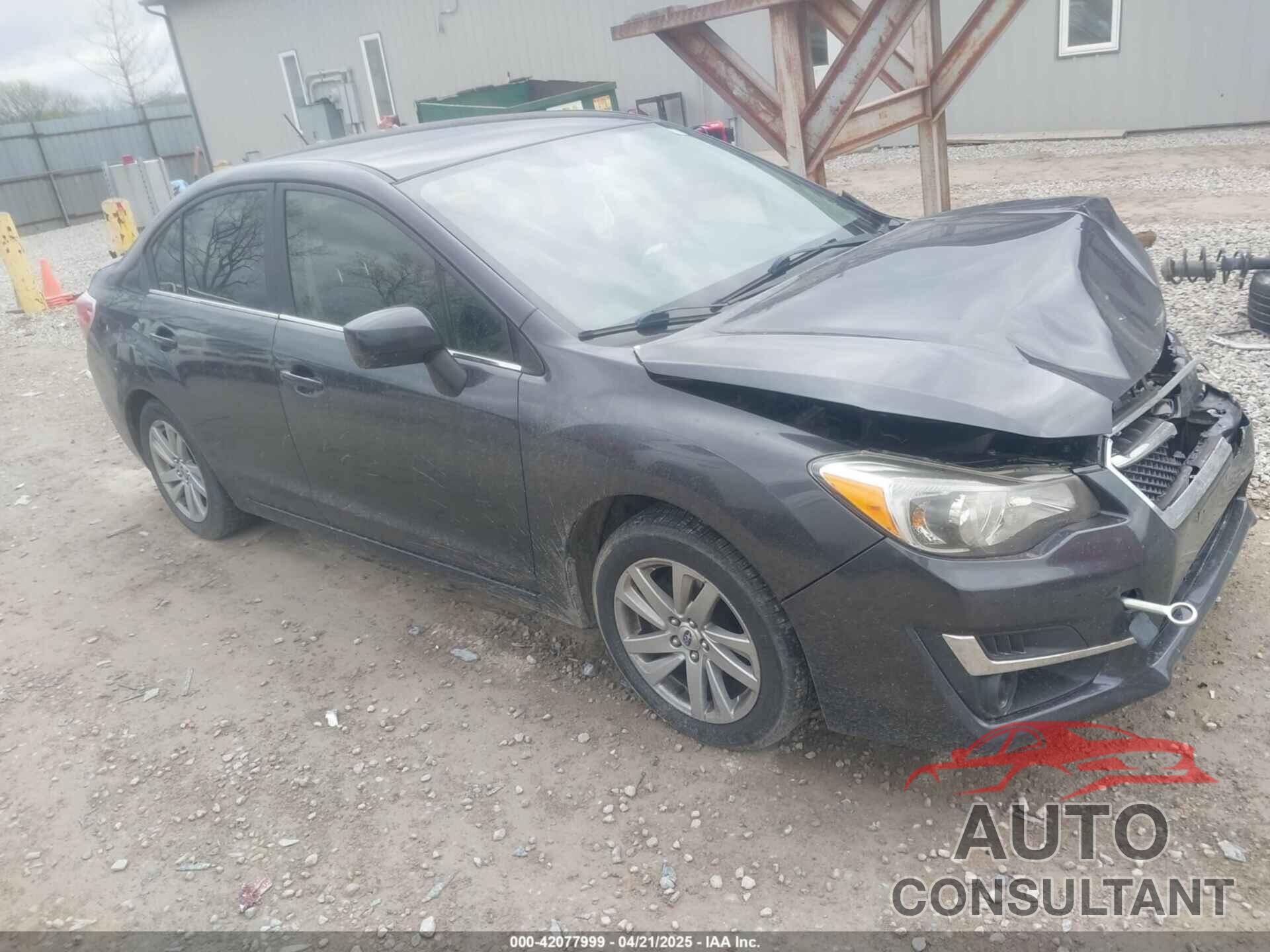 SUBARU IMPREZA 2016 - JF1GJAB68GH012806