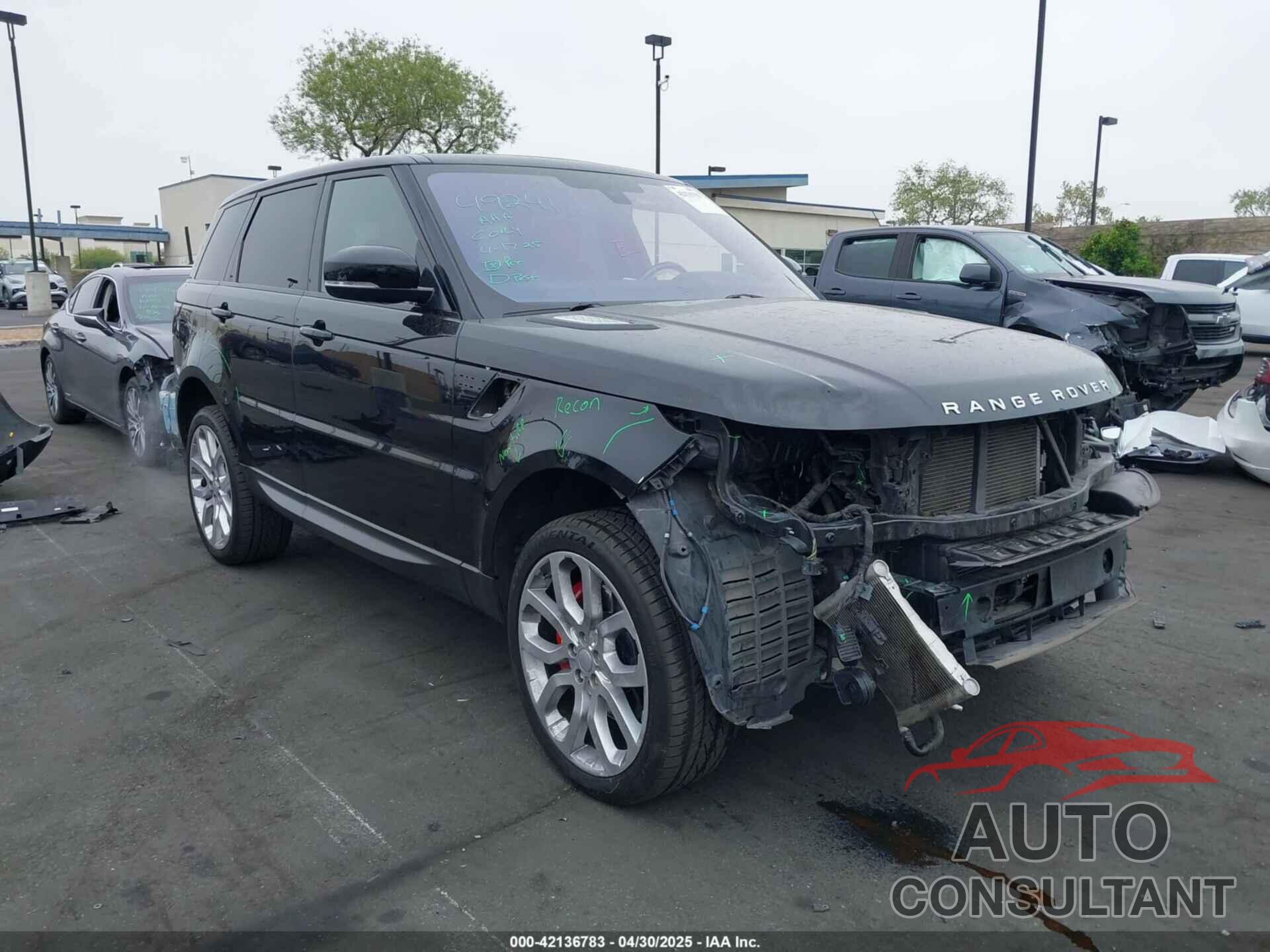 LAND ROVER RANGE ROVER SPORT 2016 - SALWR2EF7GA108914