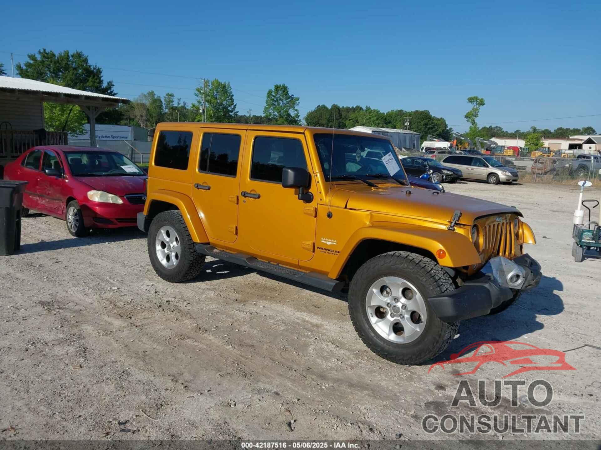 JEEP WRANGLER UNLIMITED 2014 - 1C4BJWEG9EL195861
