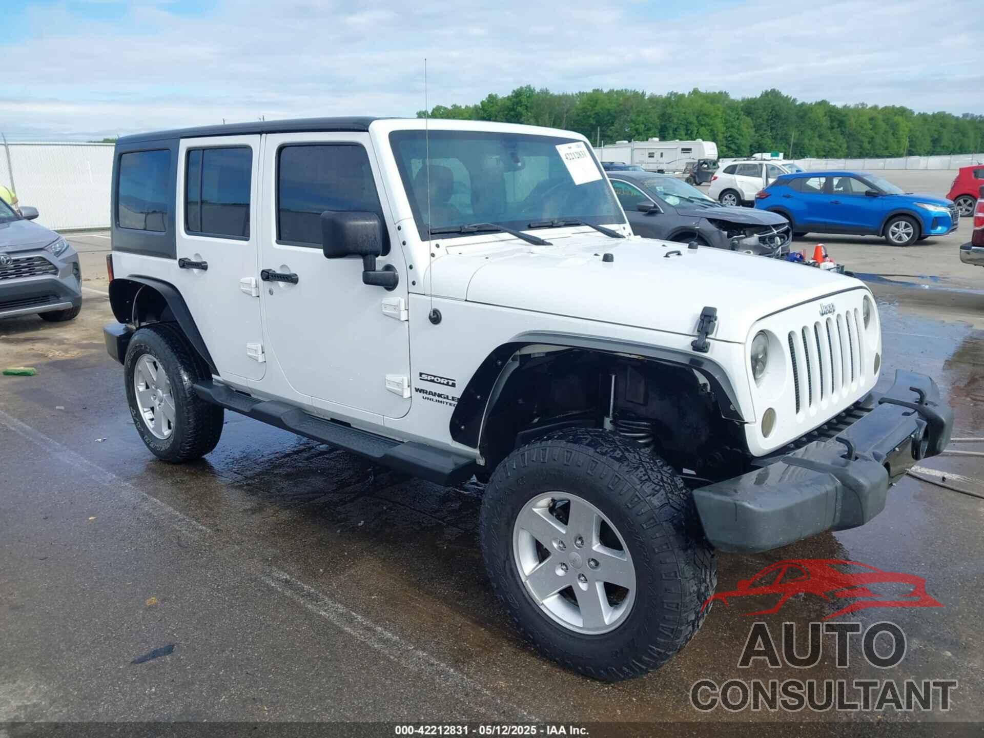 JEEP WRANGLER UNLIMITED 2013 - 1C4BJWDG4DL599151