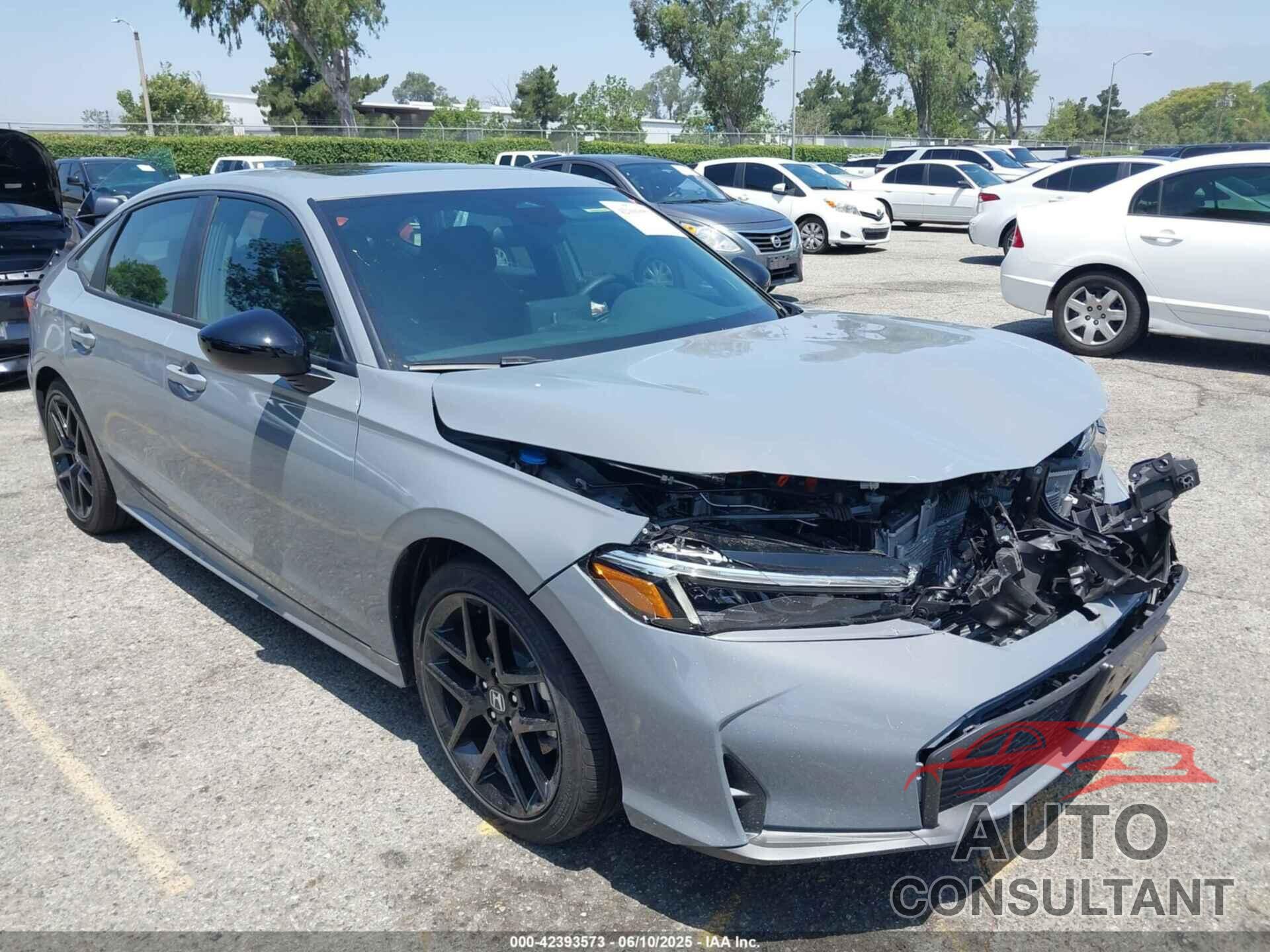 HONDA CIVIC HYBRID 2025 - 2HGFE4F87SH332842