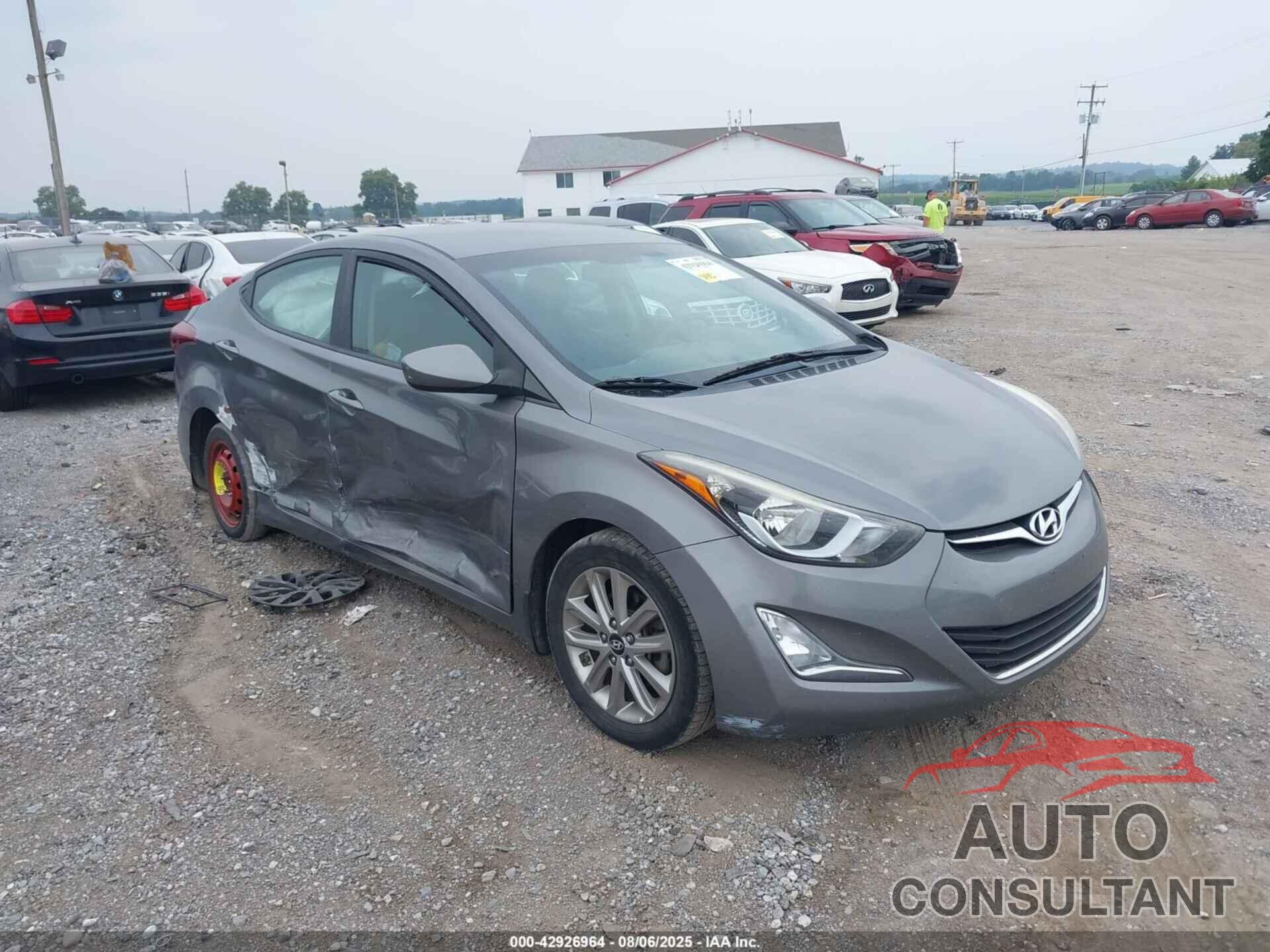 HYUNDAI ELANTRA 2014 - 5NPDH4AE3EH500174