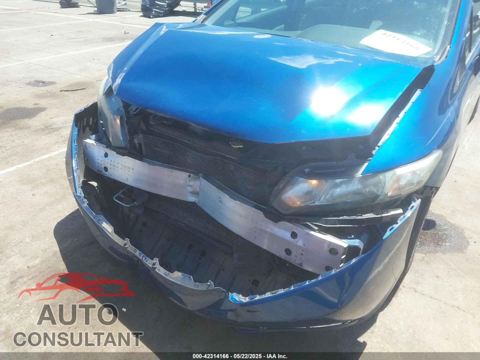 HONDA CIVIC 2013 - 2HGFB2F52DH525907