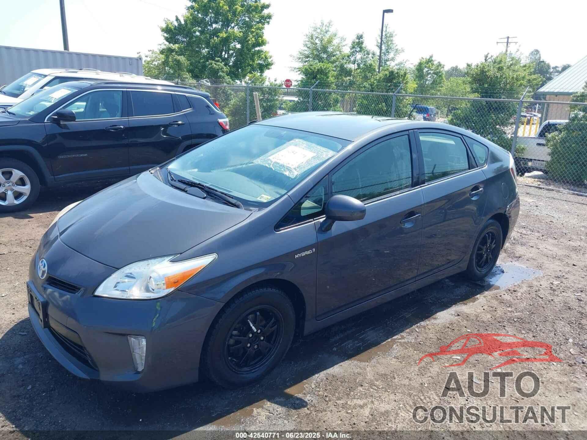 TOYOTA PRIUS 2014 - JTDKN3DU5E0363524