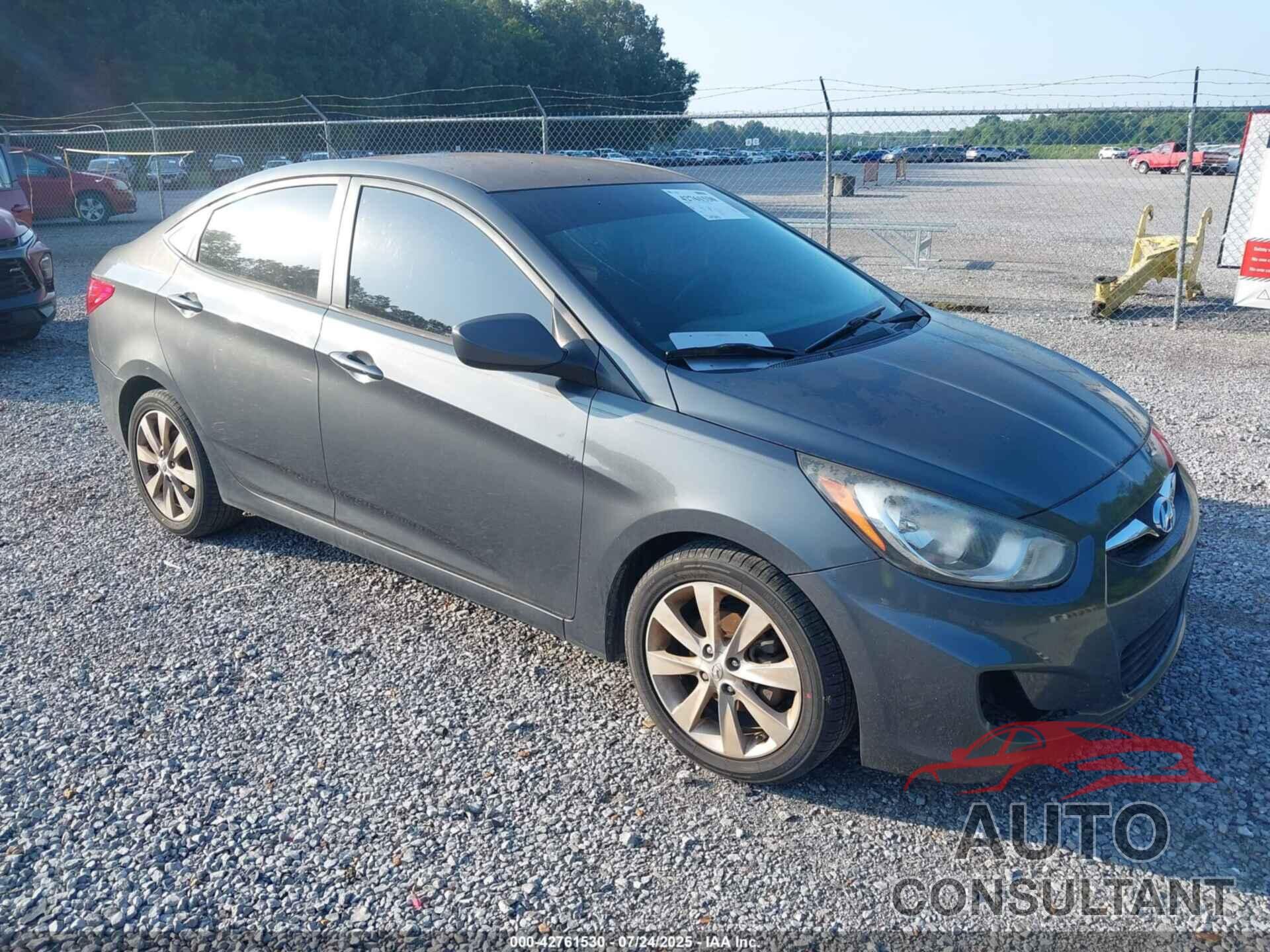 HYUNDAI ACCENT 2012 - KMHCU4AE9CU061441