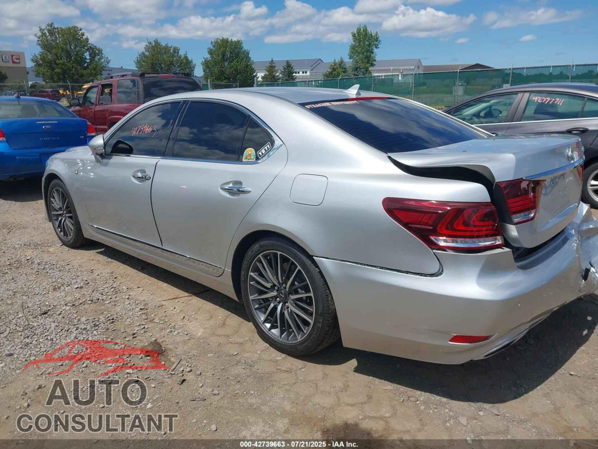 LEXUS LS 460 2013 - JTHBL5EF3D5122515