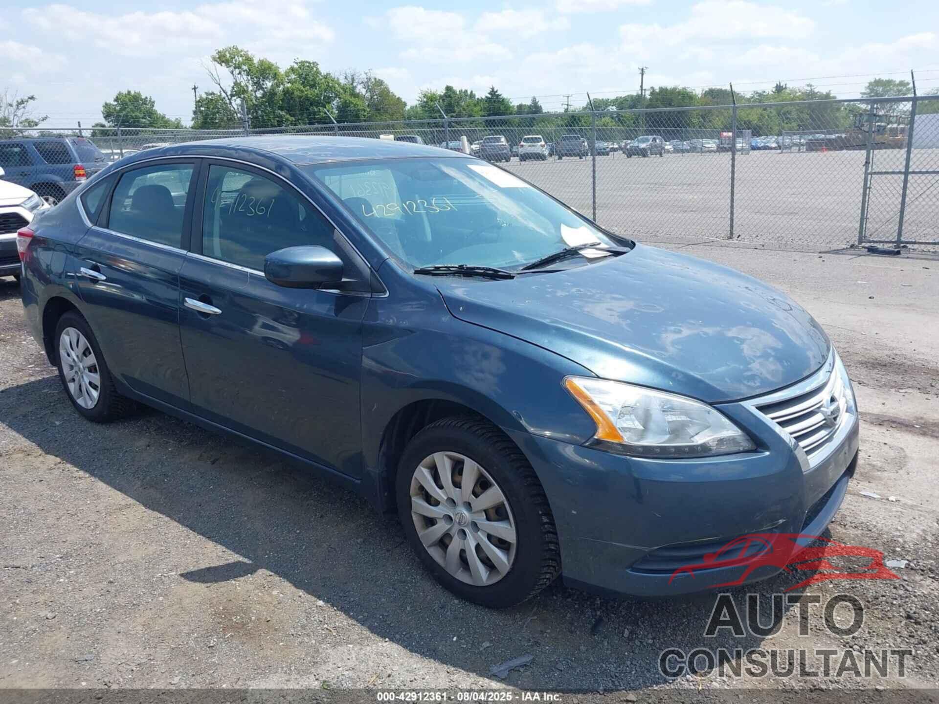 NISSAN SENTRA 2014 - 3N1AB7AP4EL610404
