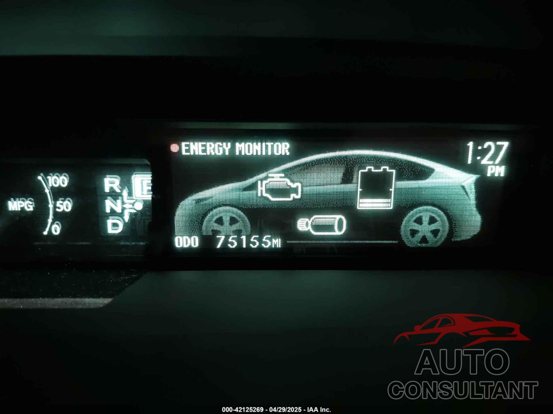 TOYOTA PRIUS 2013 - JTDKN3DU9D5579992