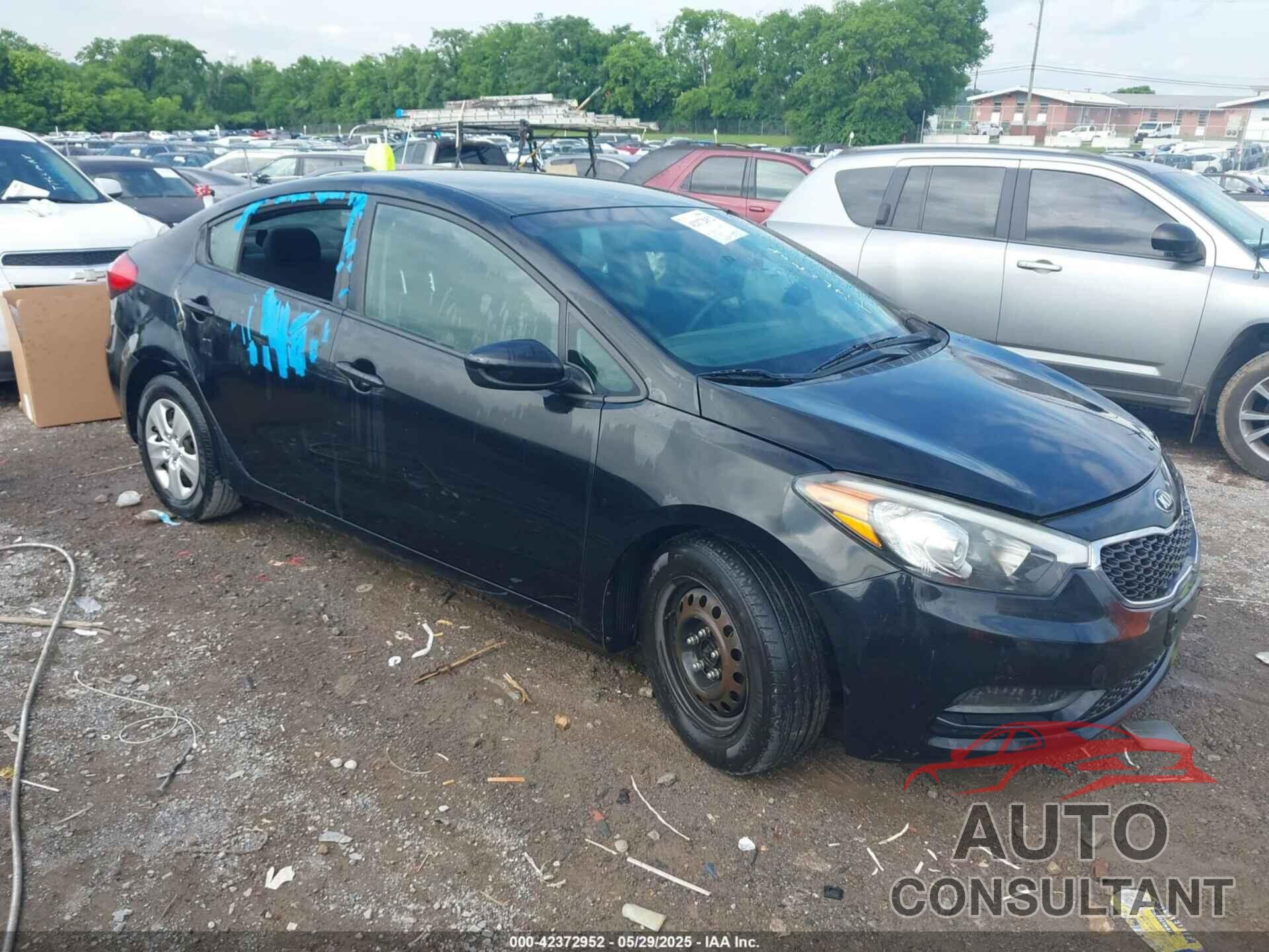 KIA FORTE 2016 - KNAFK4A60G5559850