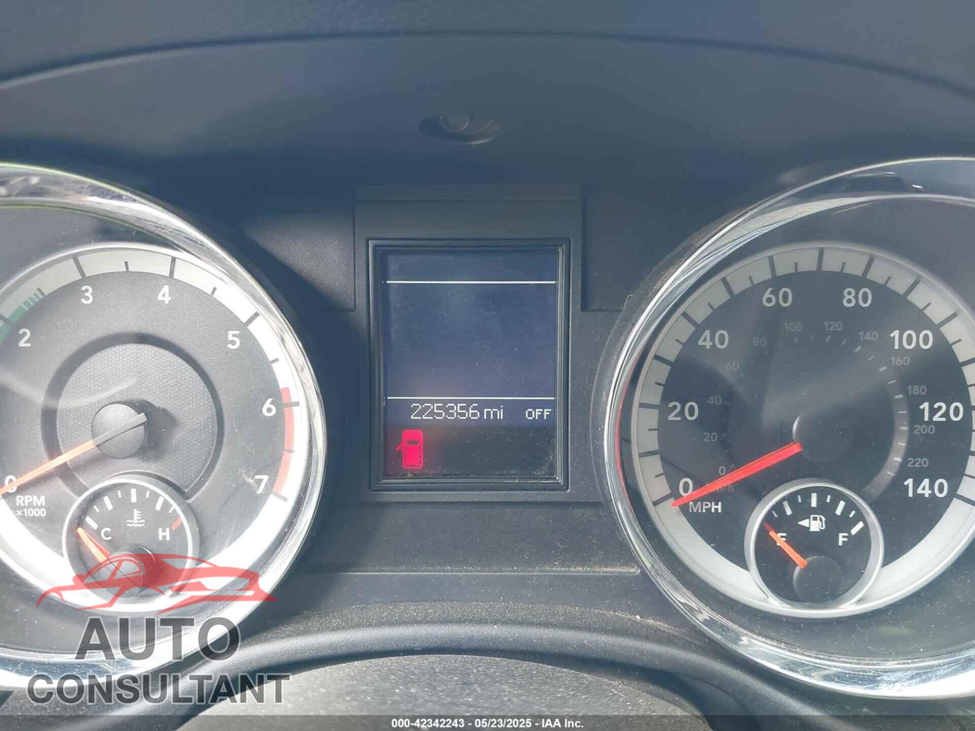 DODGE DURANGO 2011 - 1D4SE5GT8BC693220