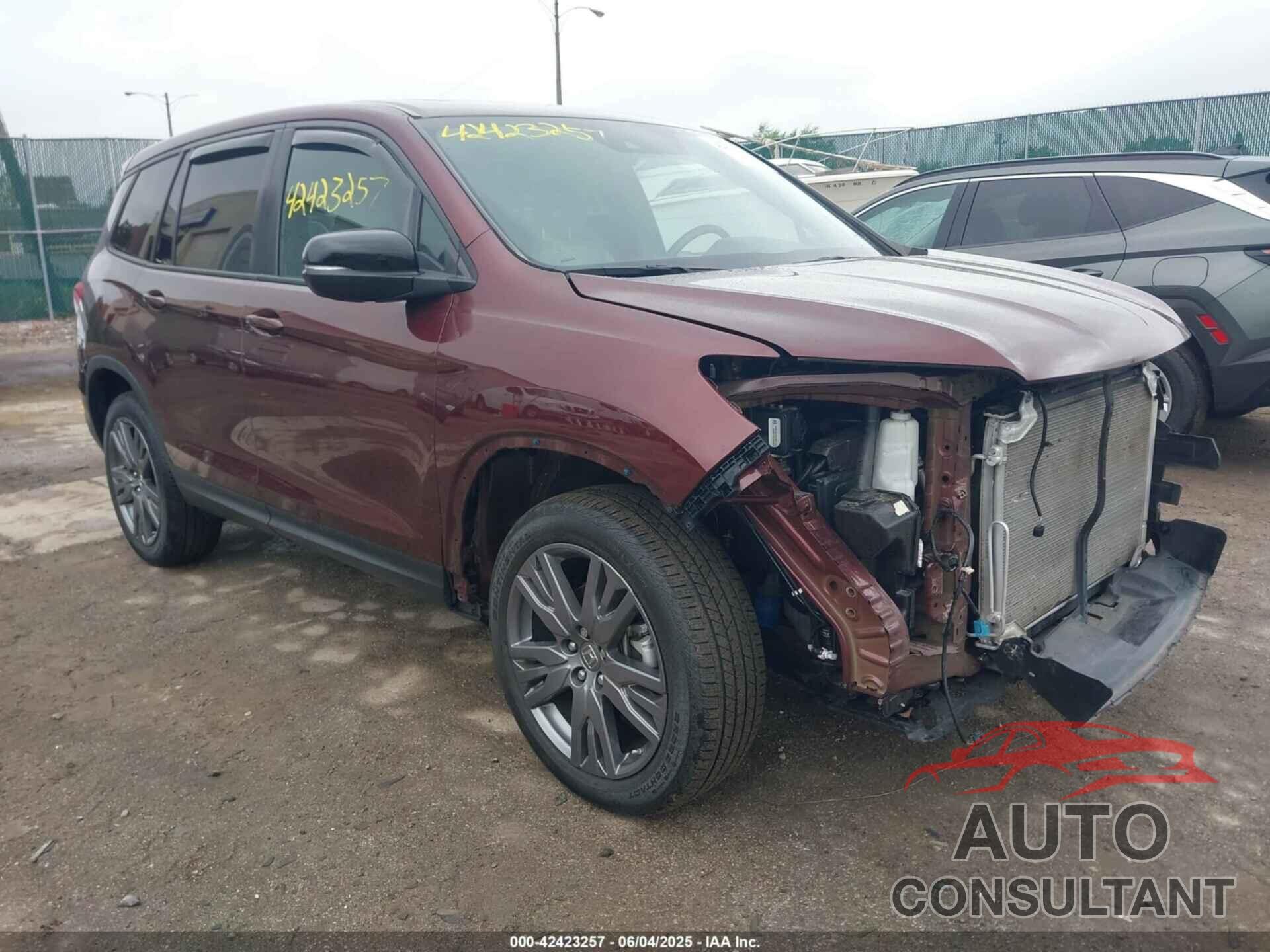 HONDA PASSPORT 2021 - 5FNYF8H54MB016452