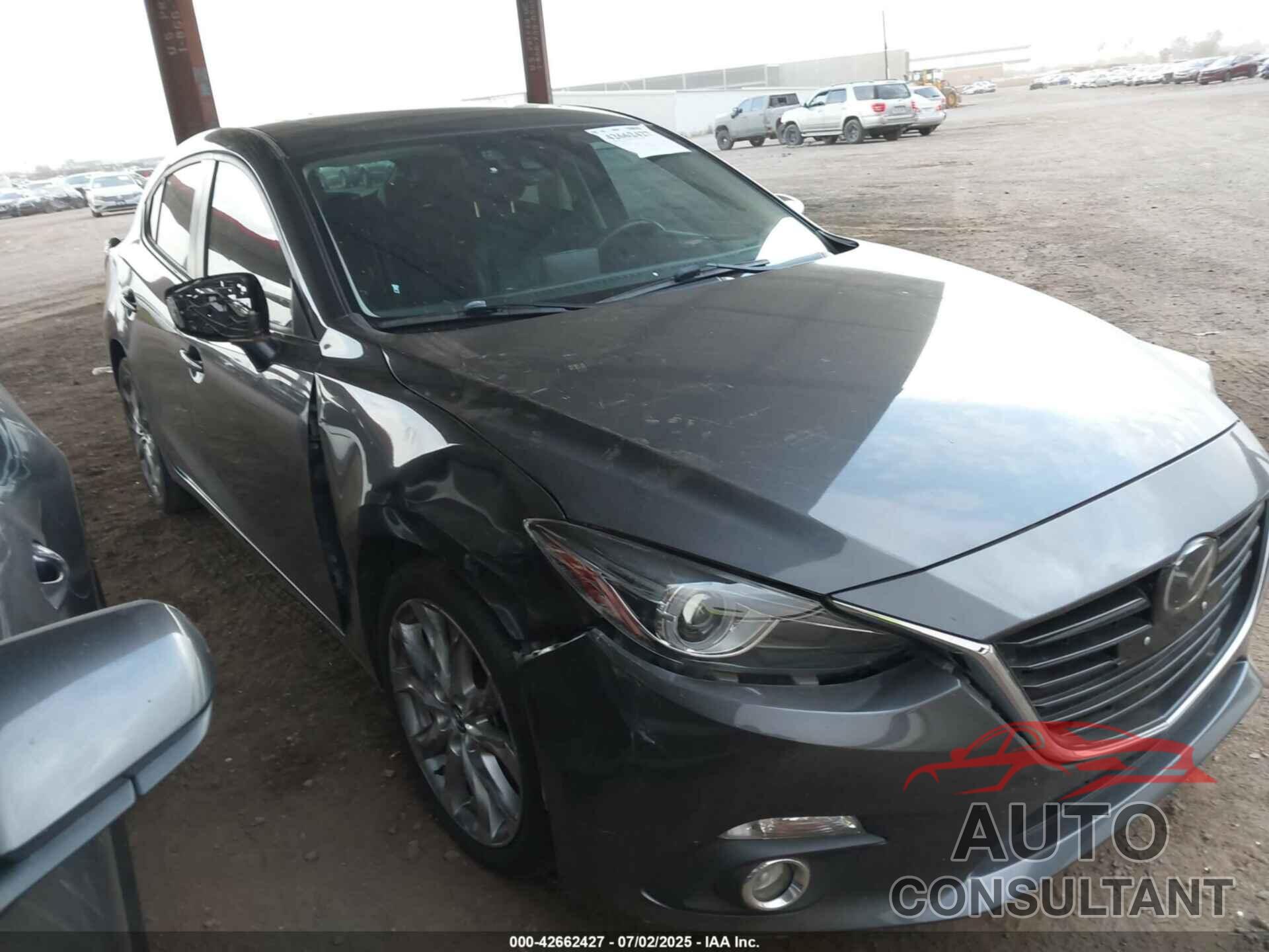 MAZDA MAZDA3 2016 - JM1BM1N38G1349644
